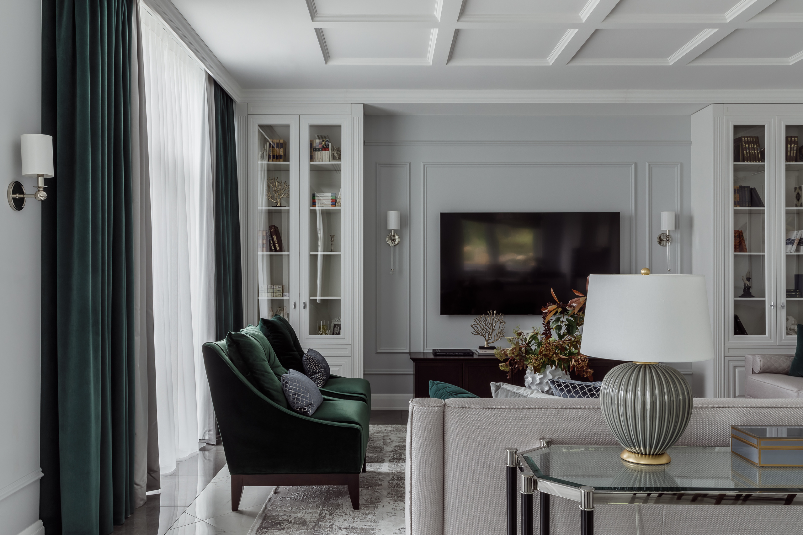 Сочи, КП Лазурный берег. Дизайн интерьера в Москве