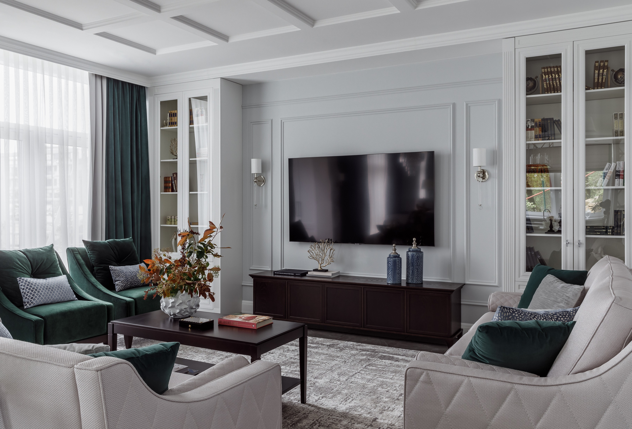 Сочи, КП Лазурный берег. Дизайн интерьера в Москве