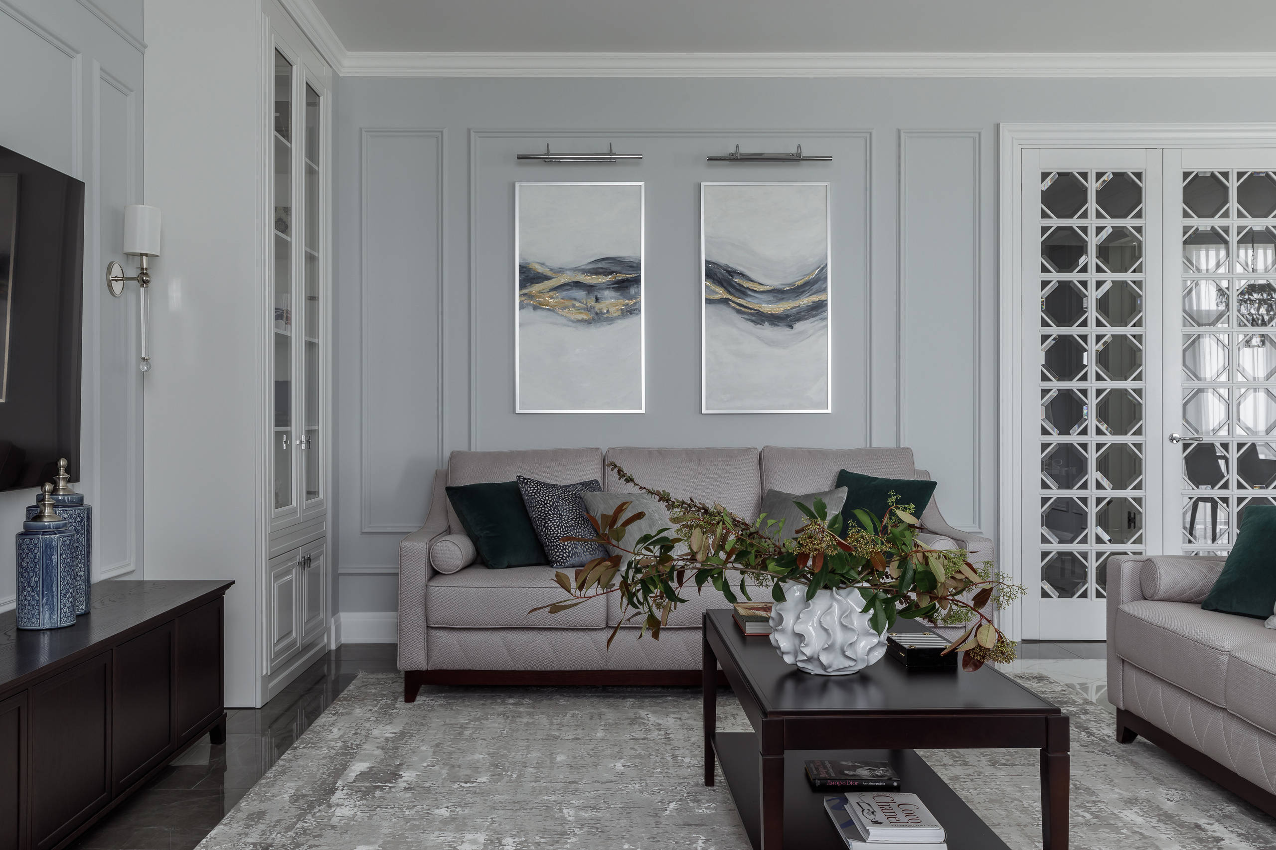 Сочи, КП Лазурный берег. Дизайн интерьера в Москве