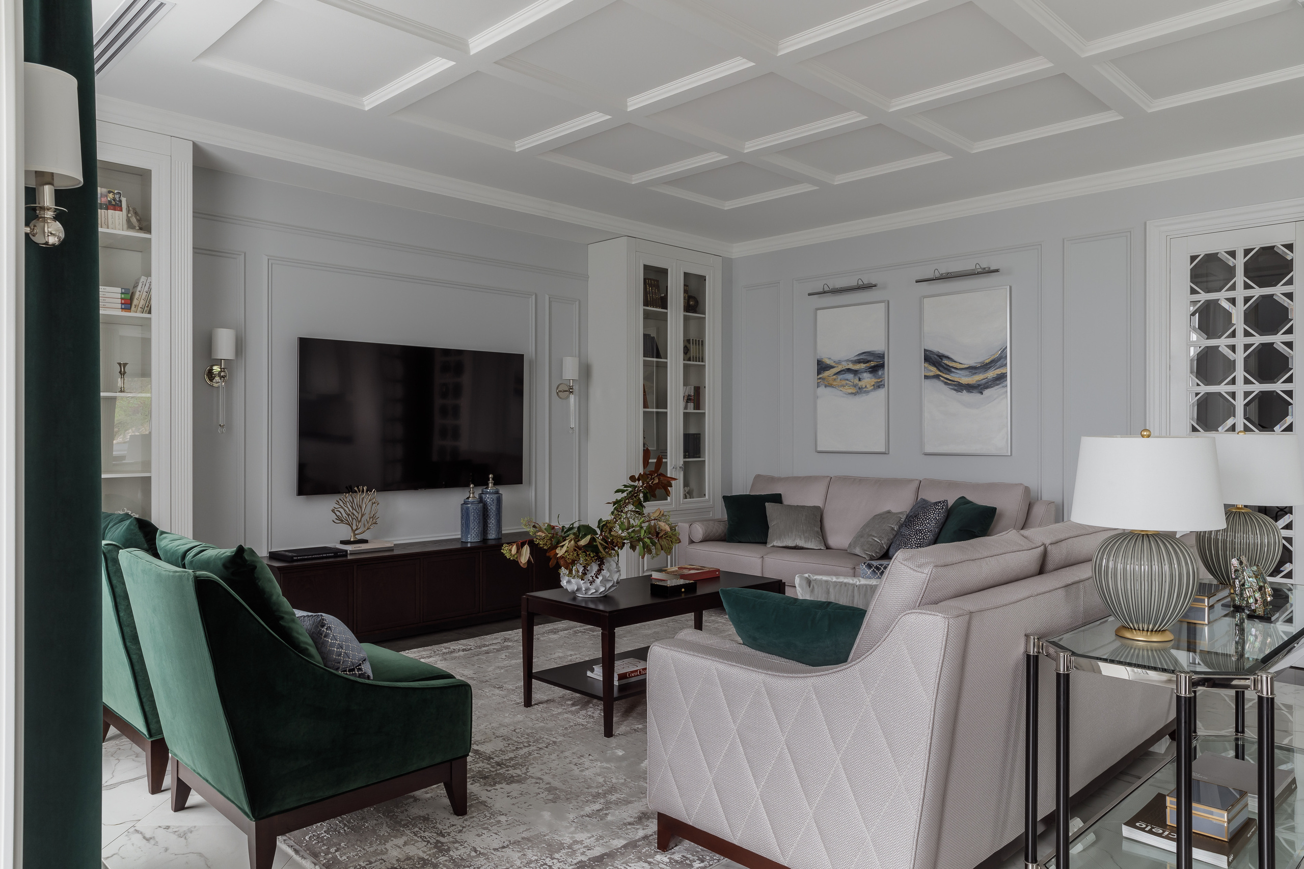 Сочи, КП Лазурный берег. Дизайн интерьера в Москве