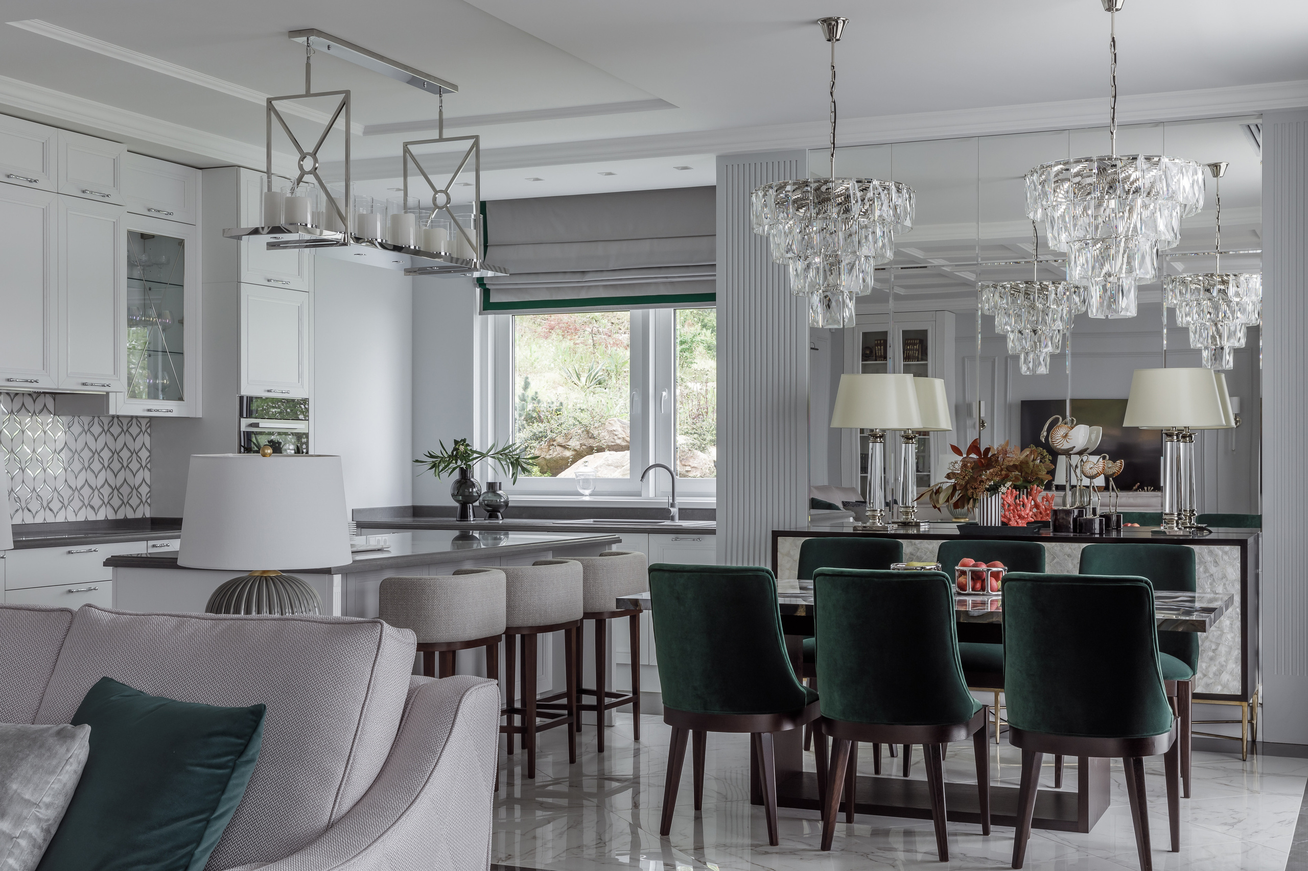 Сочи, КП Лазурный берег. Дизайн интерьера в Москве