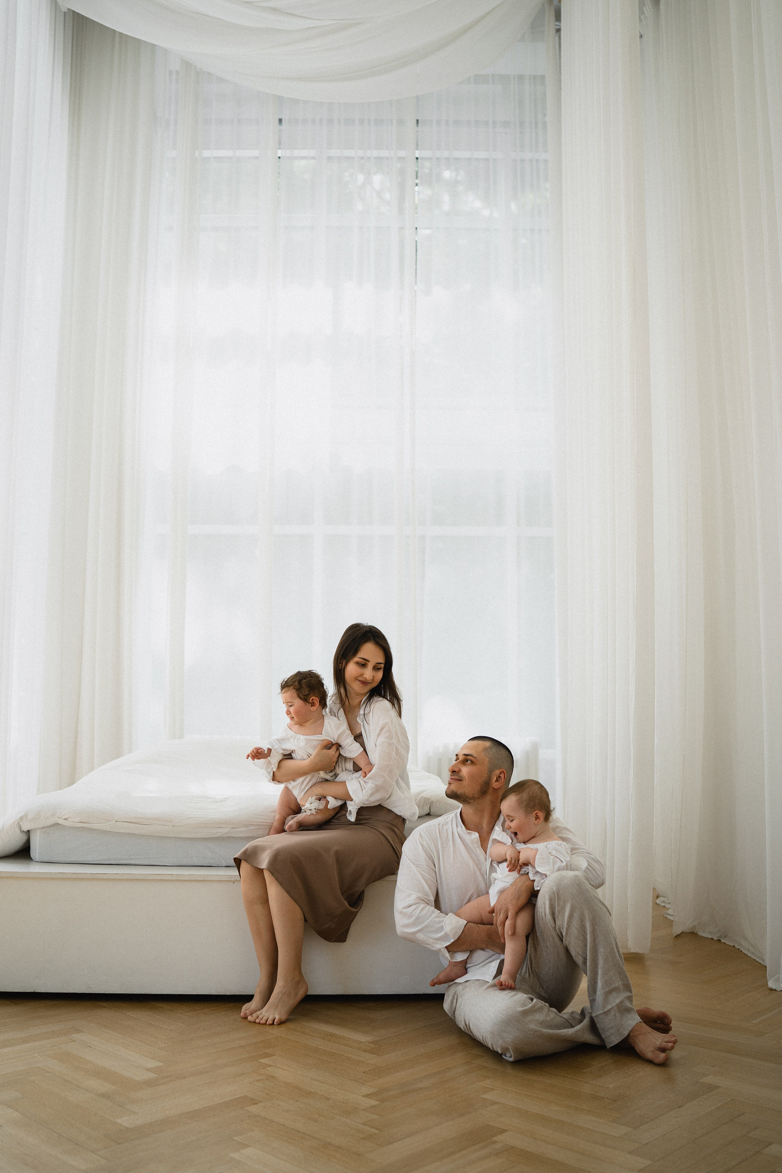 Аделина и Ариэлла, 1 годик. Фотограф Москва. Екатерина Дударевич