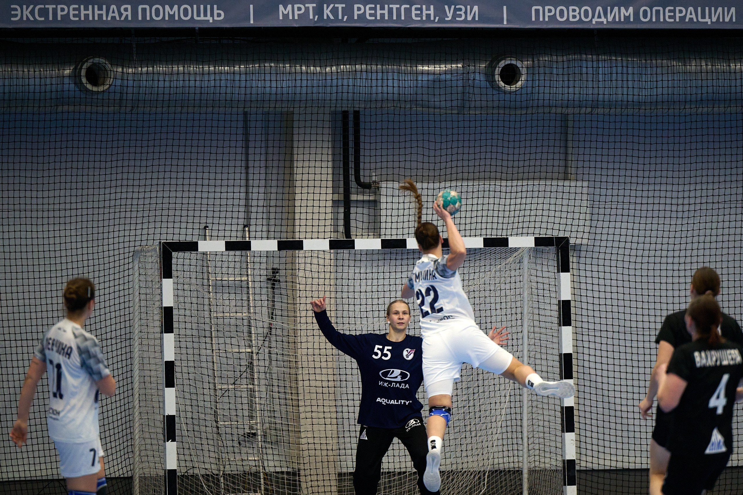 Гандбол. OLIMPBET Суперлига. «Университет» — «ЦСКА». Спортивный репортажный фотограф в Ижевске Сергей Мерзляков