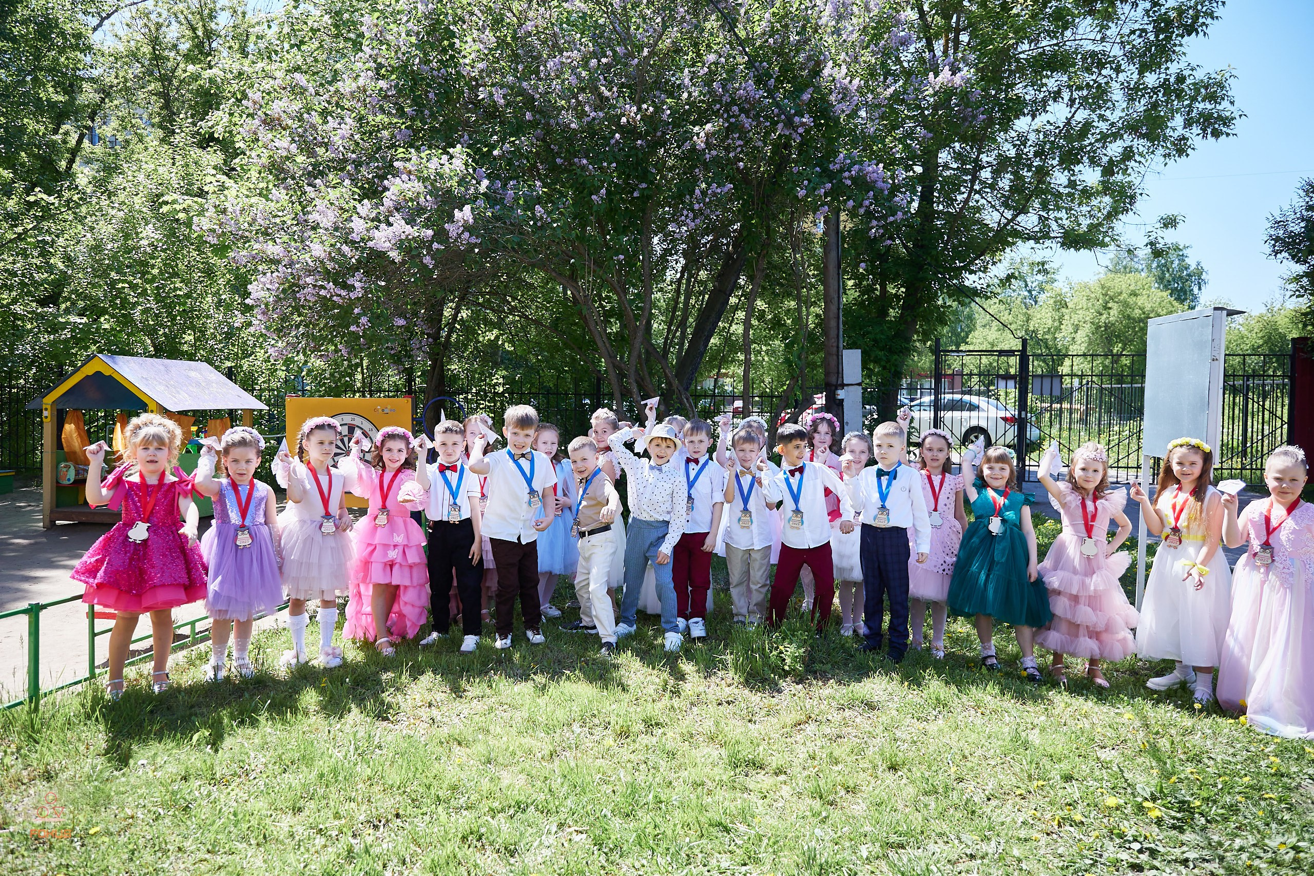 Выпускной детский сад. Спортивный фотограф Некрасов Денис