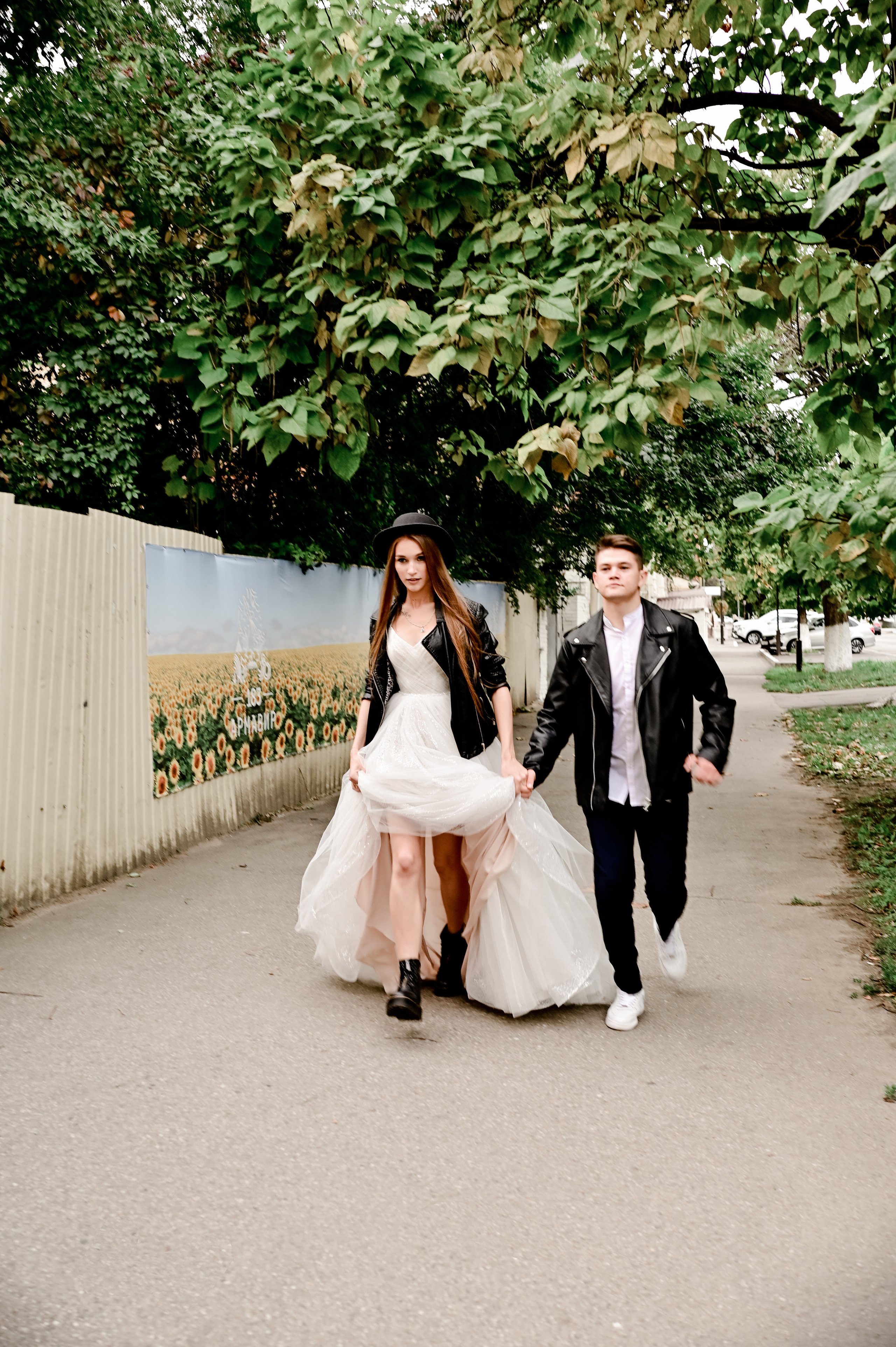 «На стиле» свадебная прогулка Оли и Леши. Свадебный фотограф и видеограф в городе Армавир Katerina Arts