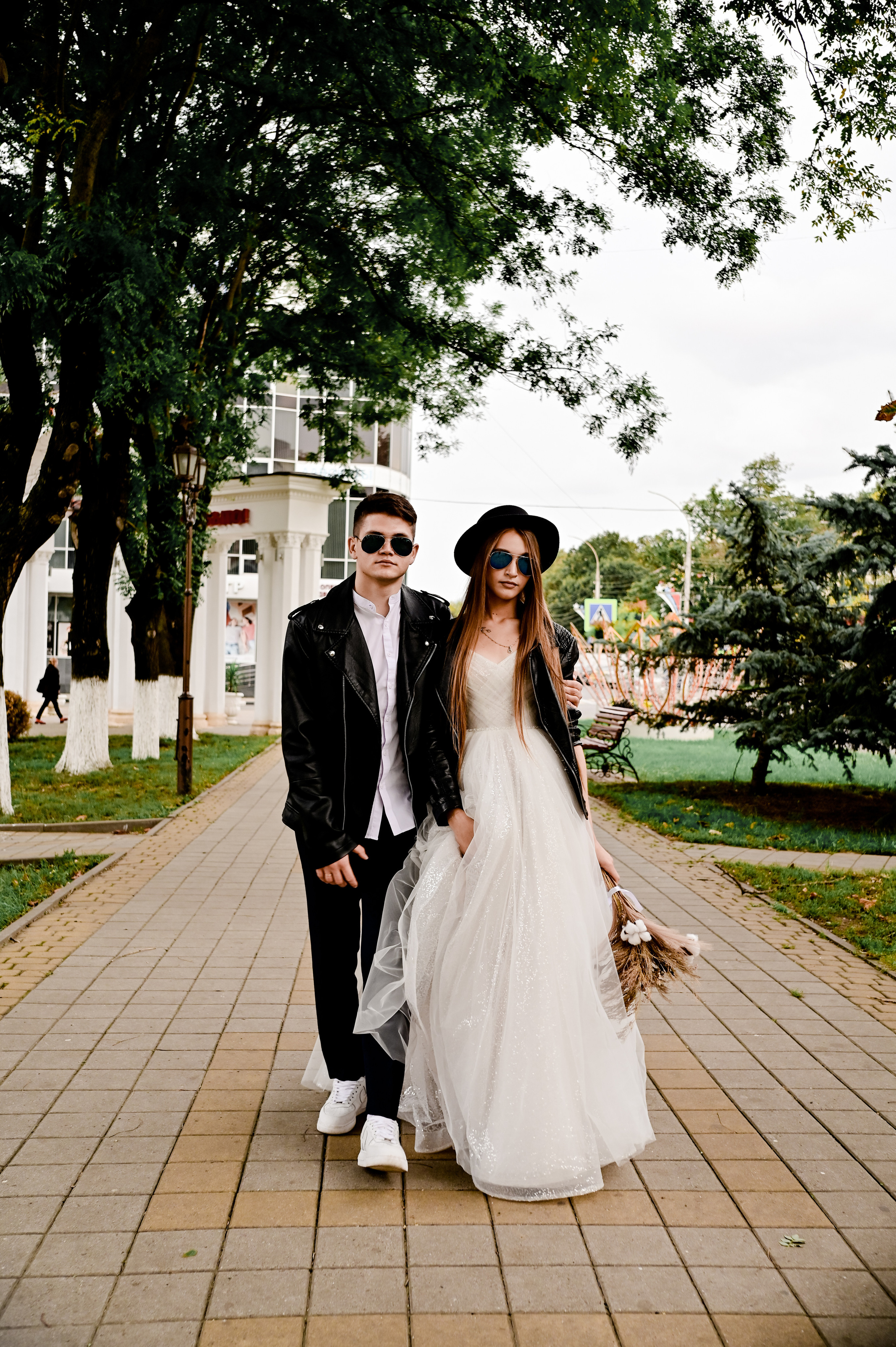 «На стиле» свадебная прогулка Оли и Леши. Свадебный фотограф и видеограф в городе Армавир Katerina Arts