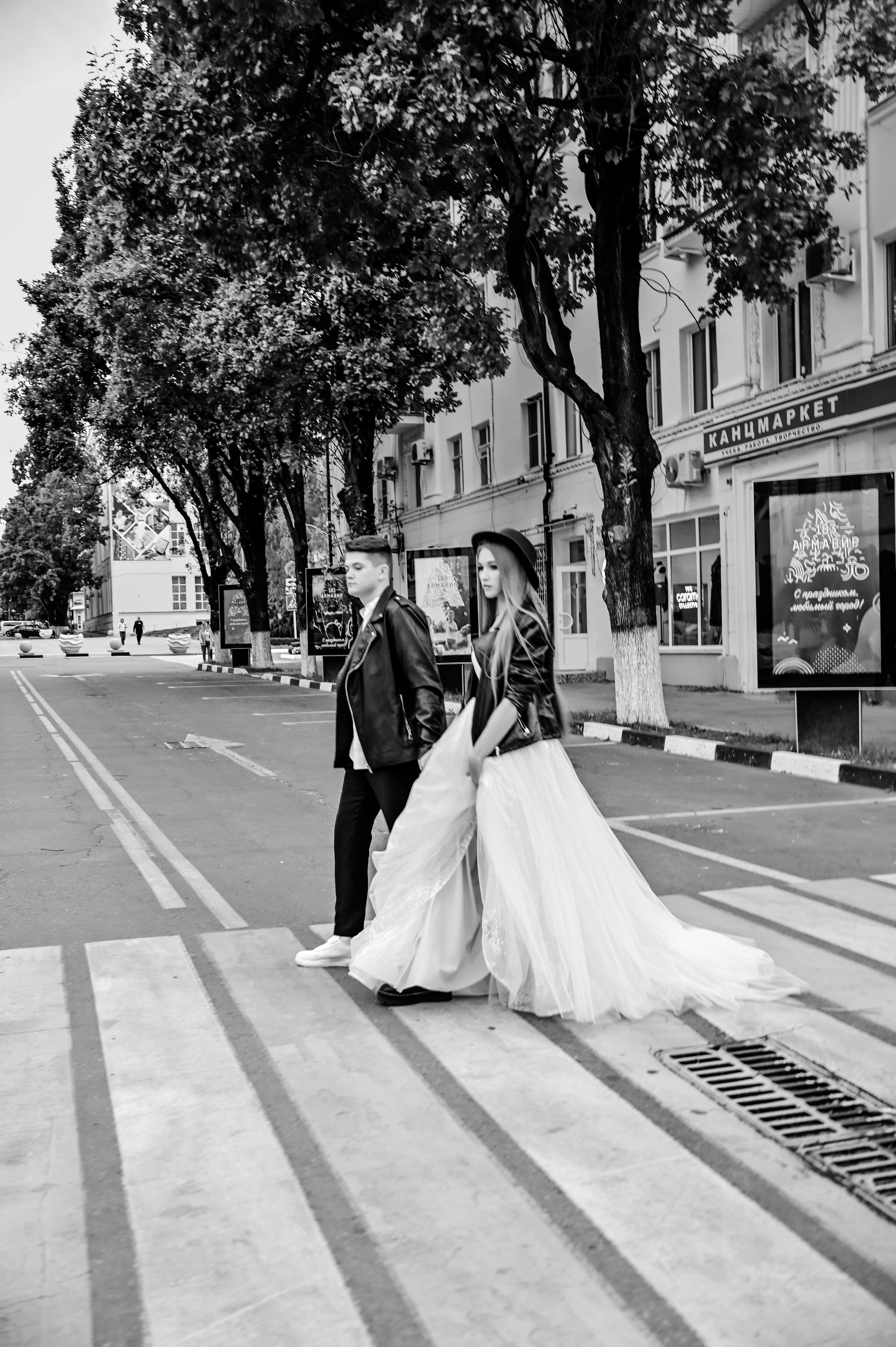 «На стиле» свадебная прогулка Оли и Леши. Свадебный фотограф и видеограф в городе Армавир Katerina Arts