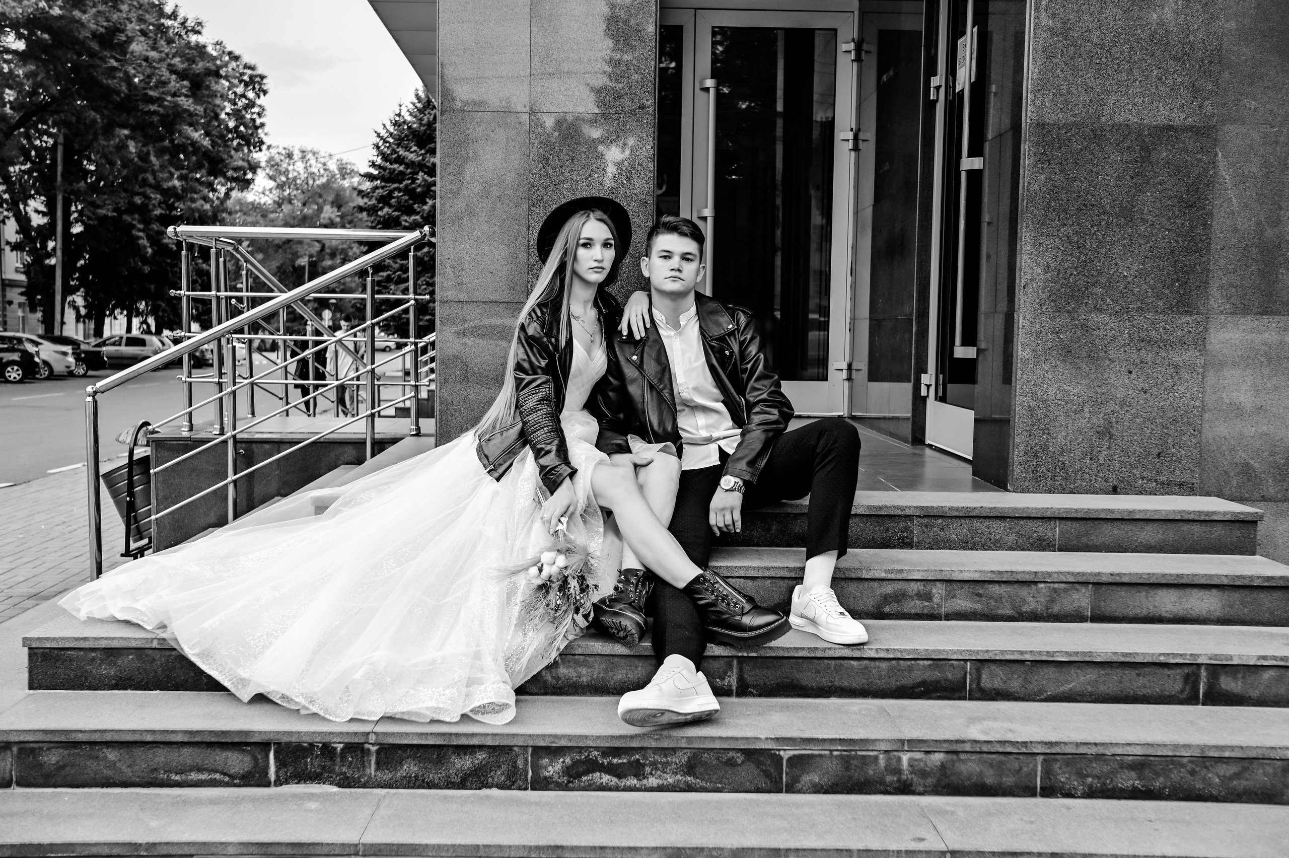 «На стиле» свадебная прогулка Оли и Леши. Свадебный фотограф и видеограф в городе Армавир Katerina Arts