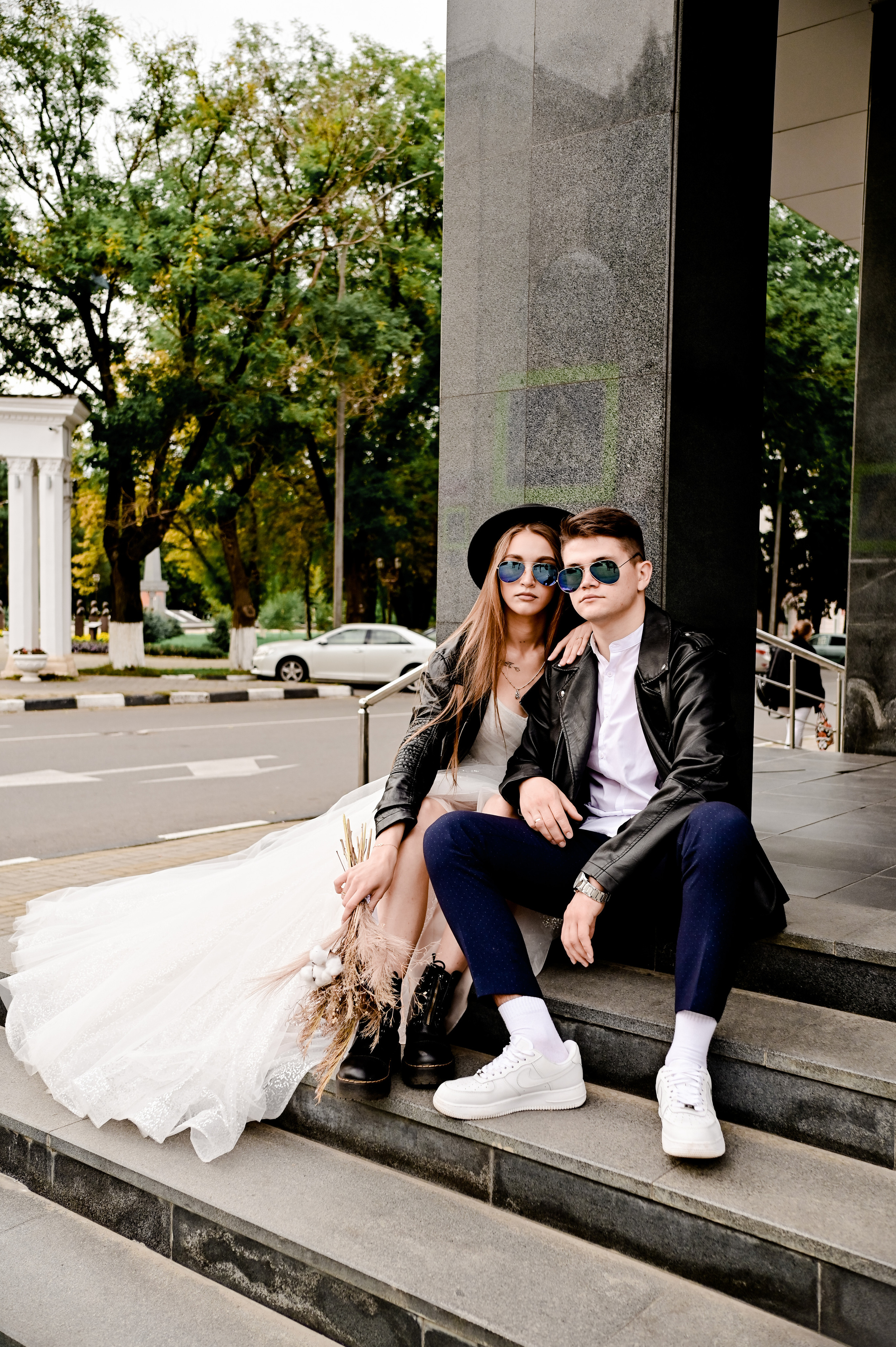 «На стиле» свадебная прогулка Оли и Леши. Свадебный фотограф и видеограф в городе Армавир Katerina Arts