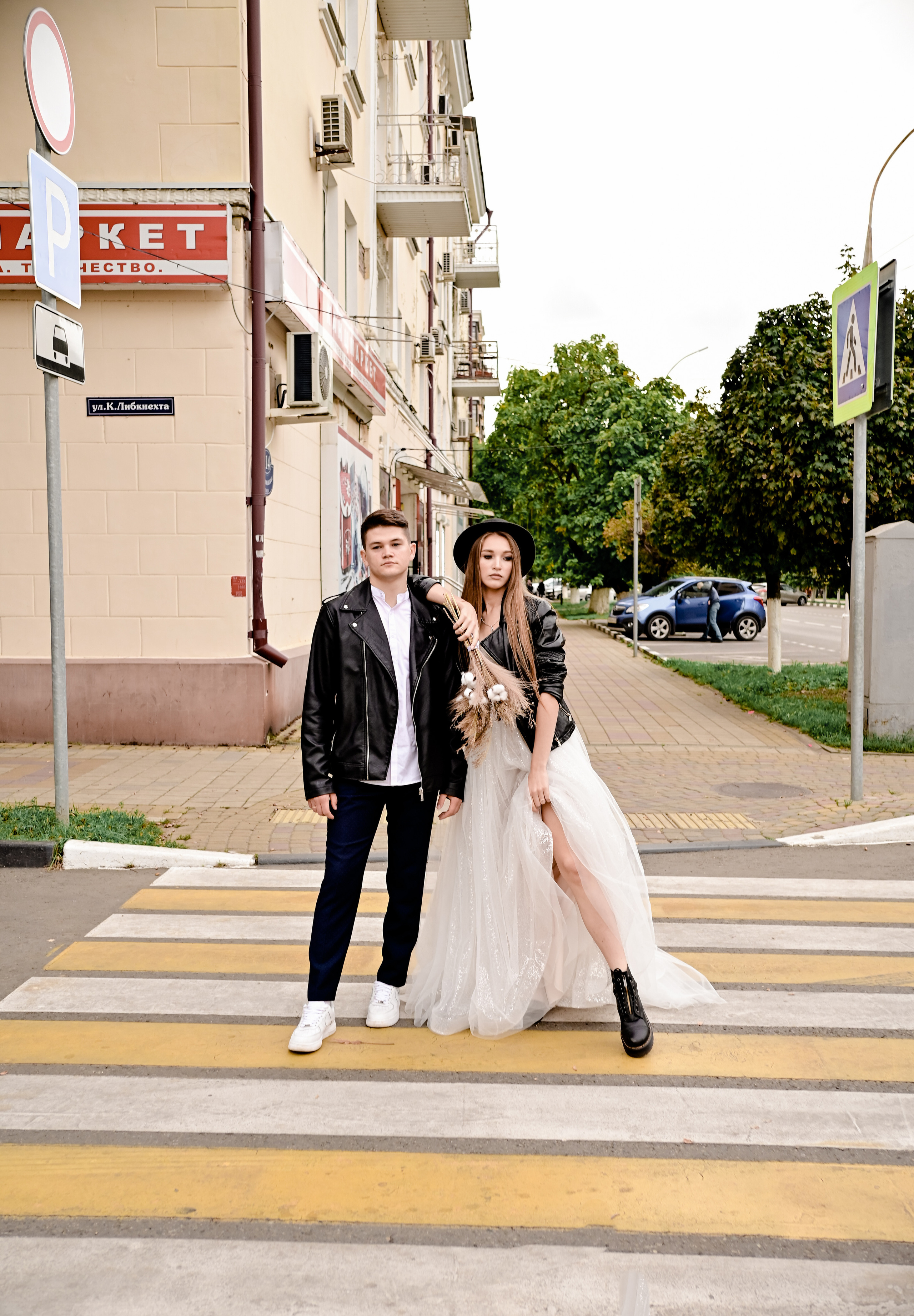 «На стиле» свадебная прогулка Оли и Леши. Свадебный фотограф и видеограф в городе Армавир Katerina Arts