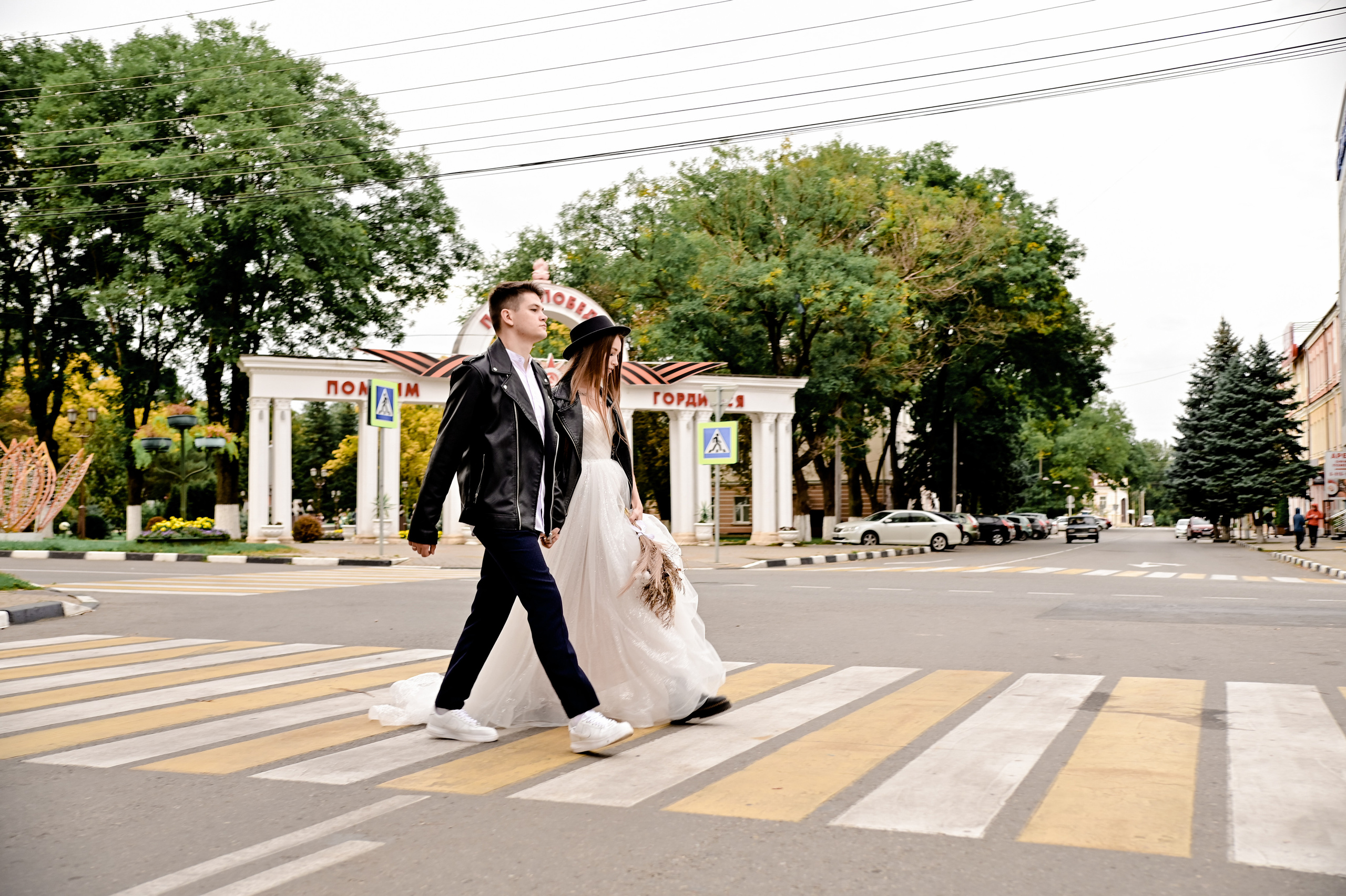 «На стиле» свадебная прогулка Оли и Леши. Свадебный фотограф и видеограф в городе Армавир Katerina Arts