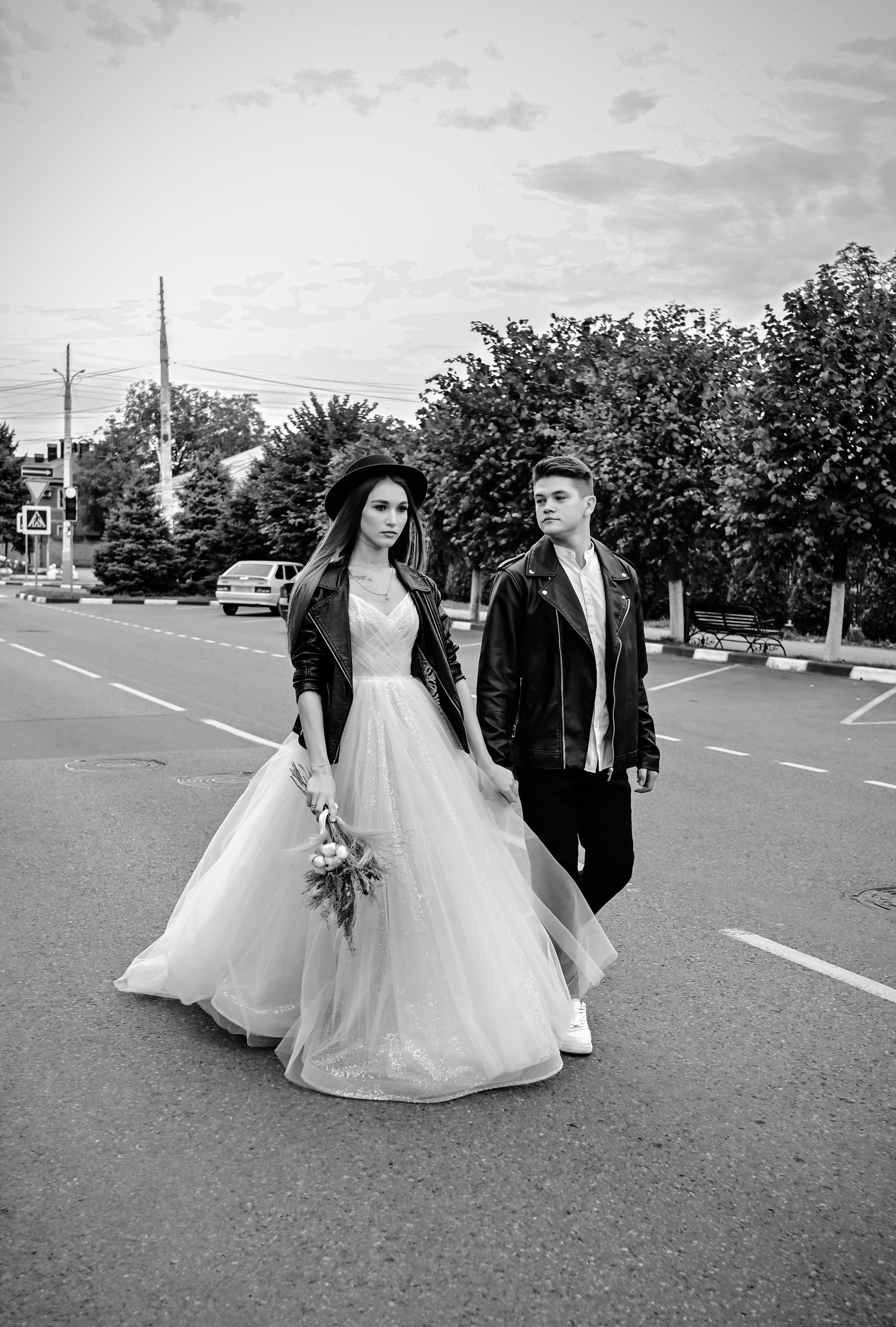 «На стиле» свадебная прогулка Оли и Леши. Свадебный фотограф и видеограф в городе Армавир Katerina Arts