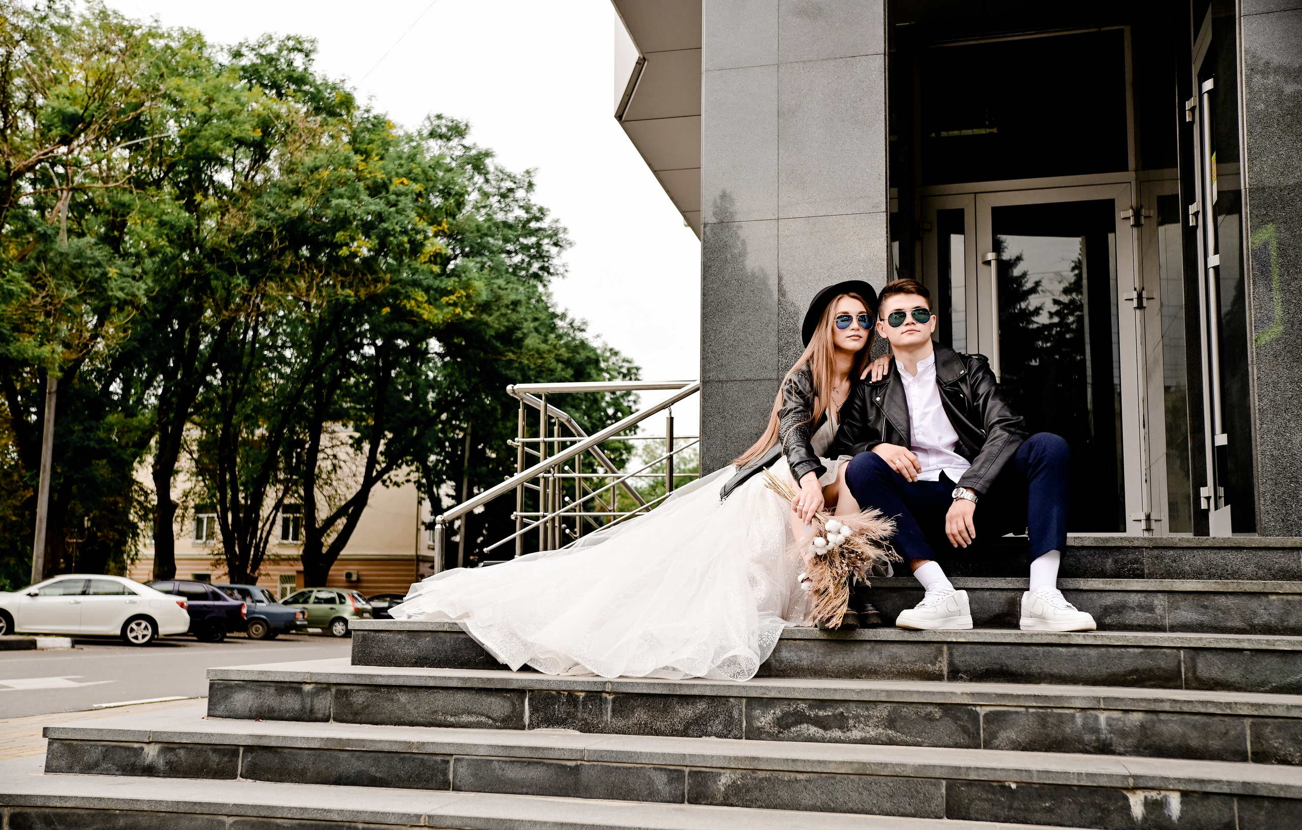 «На стиле» свадебная прогулка Оли и Леши. Свадебный фотограф и видеограф в городе Армавир Katerina Arts