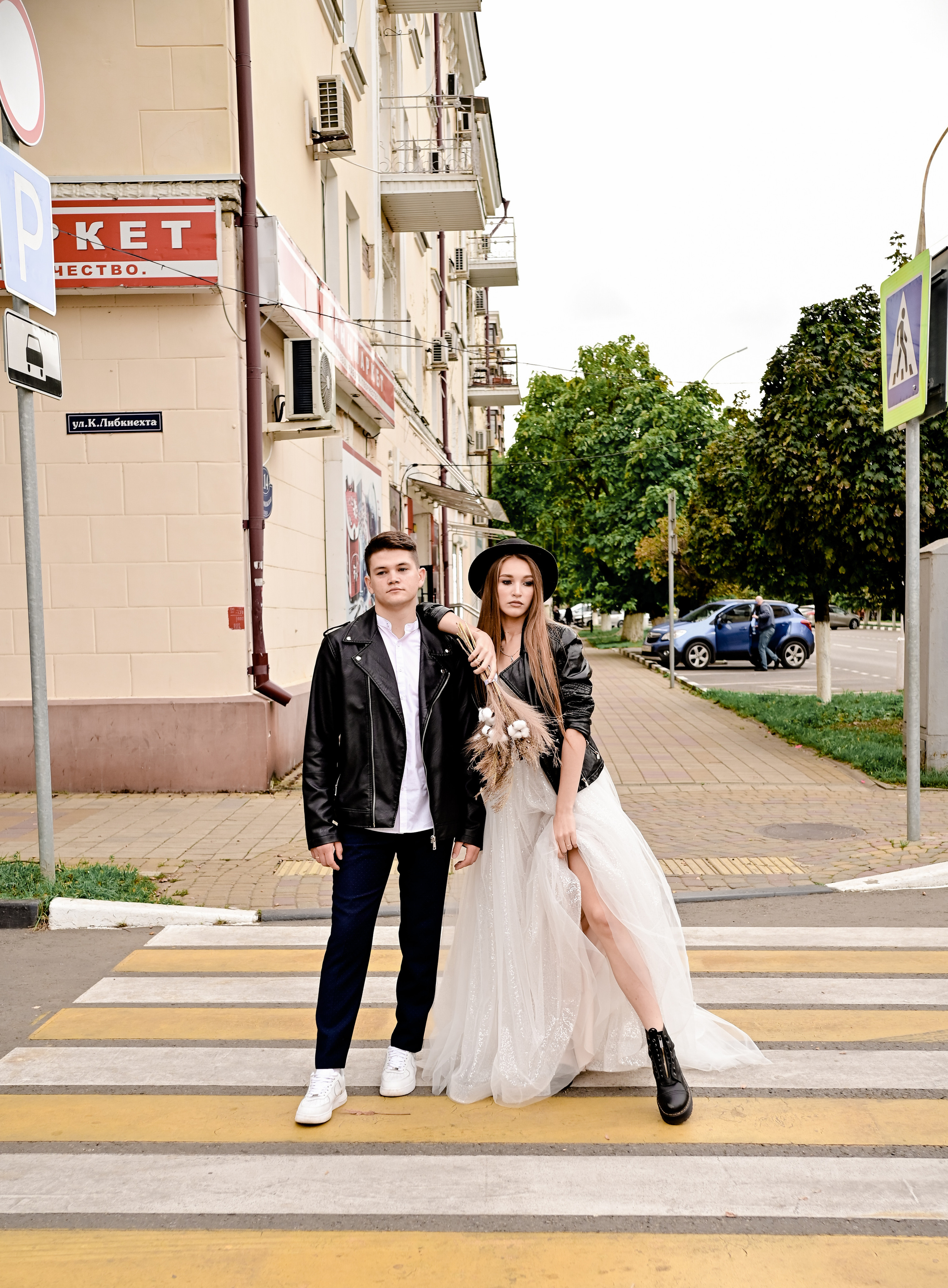 «На стиле» свадебная прогулка Оли и Леши. Свадебный фотограф и видеограф в городе Армавир Katerina Arts