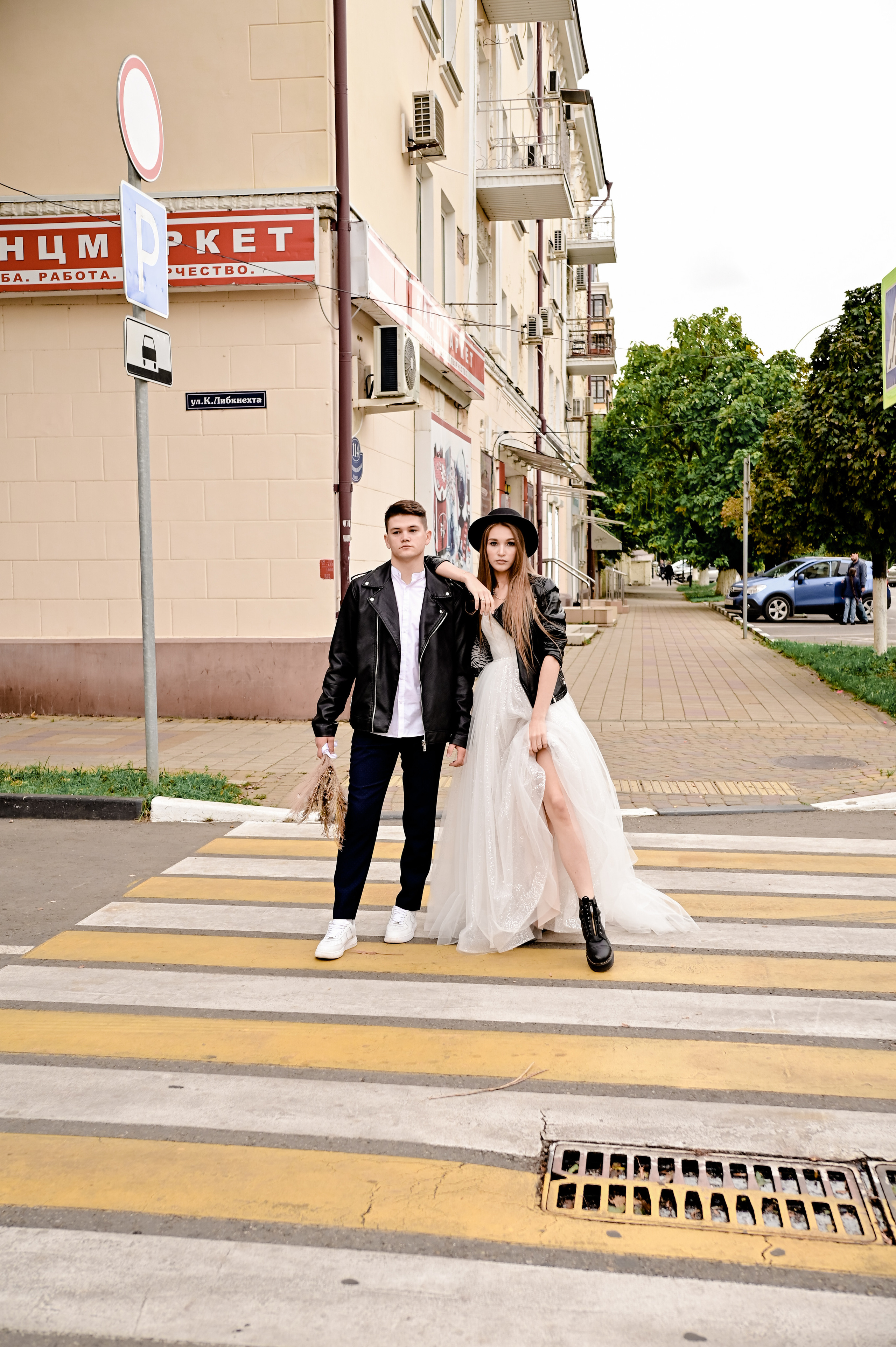«На стиле» свадебная прогулка Оли и Леши. Свадебный фотограф и видеограф в городе Армавир Katerina Arts