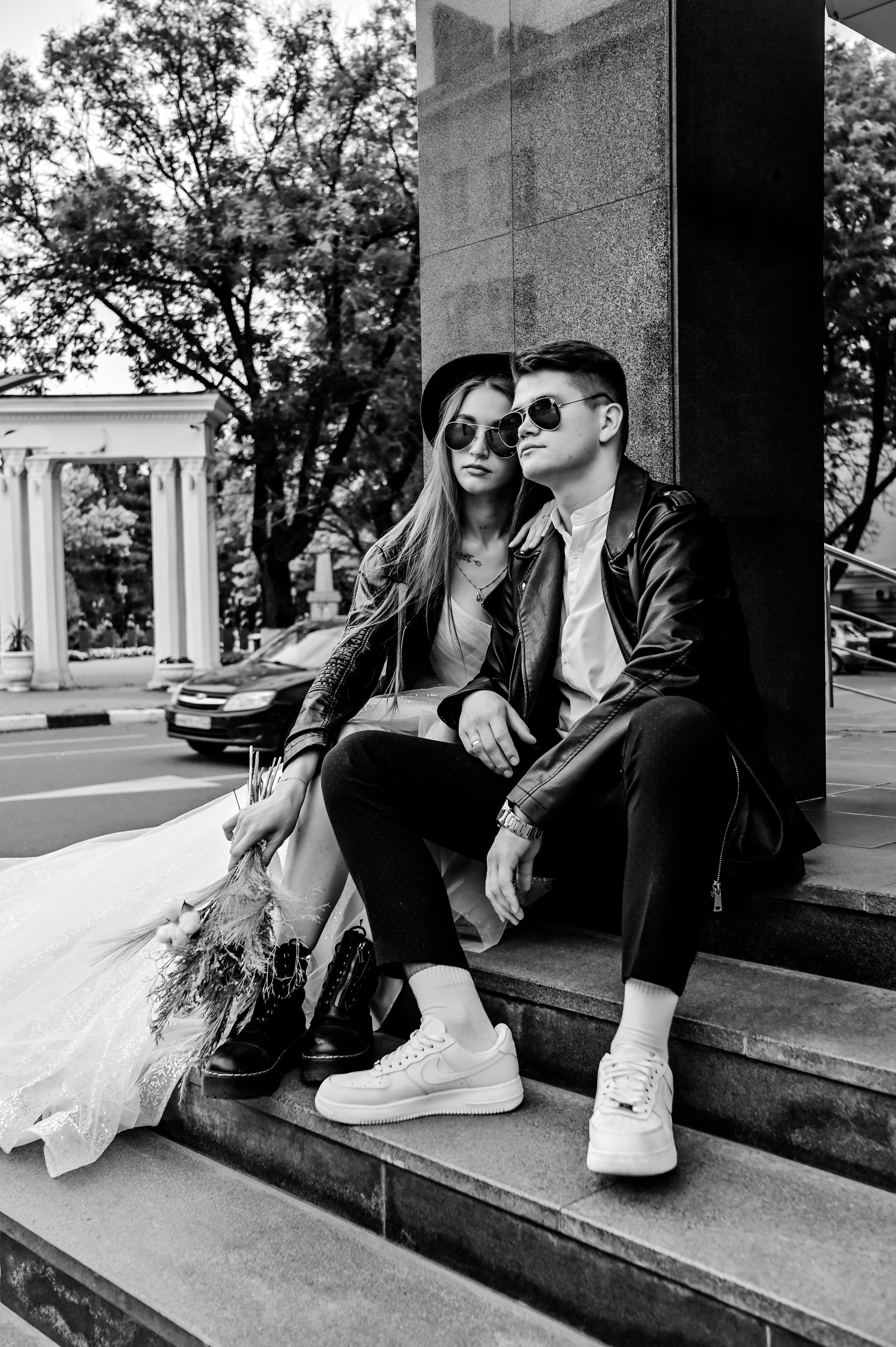 «На стиле» свадебная прогулка Оли и Леши. Свадебный фотограф и видеограф в городе Армавир Katerina Arts