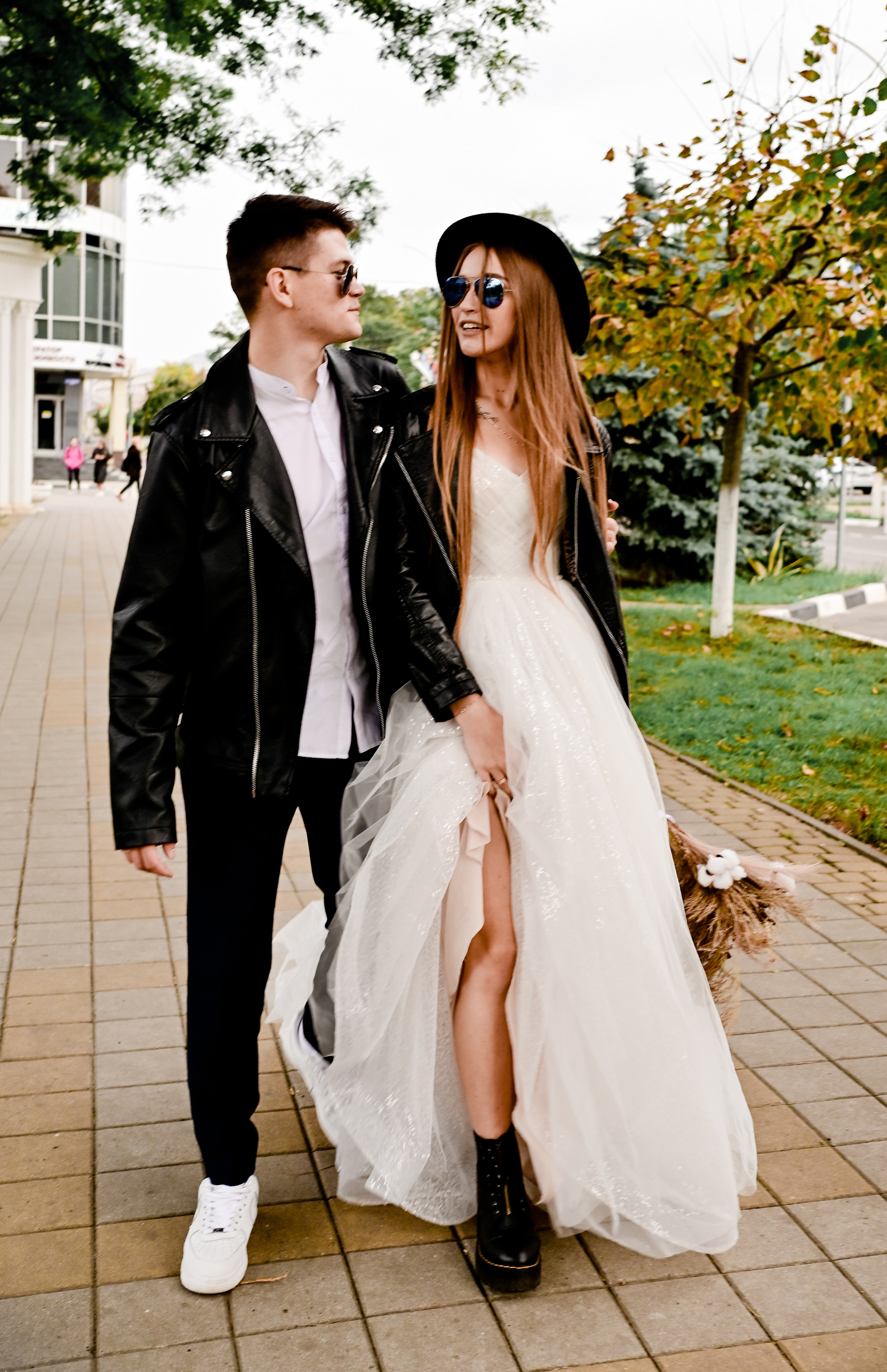 «На стиле» свадебная прогулка Оли и Леши. Свадебный фотограф и видеограф в городе Армавир Katerina Arts