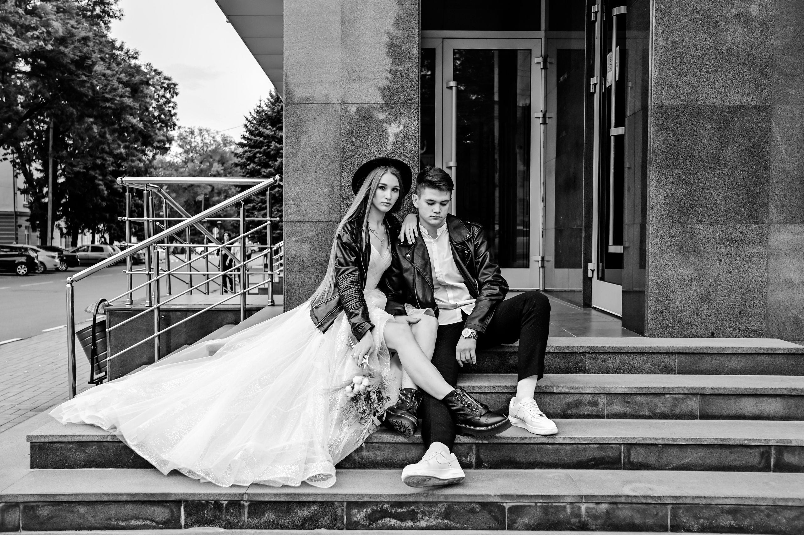 «На стиле» свадебная прогулка Оли и Леши. Свадебный фотограф и видеограф в городе Армавир Katerina Arts