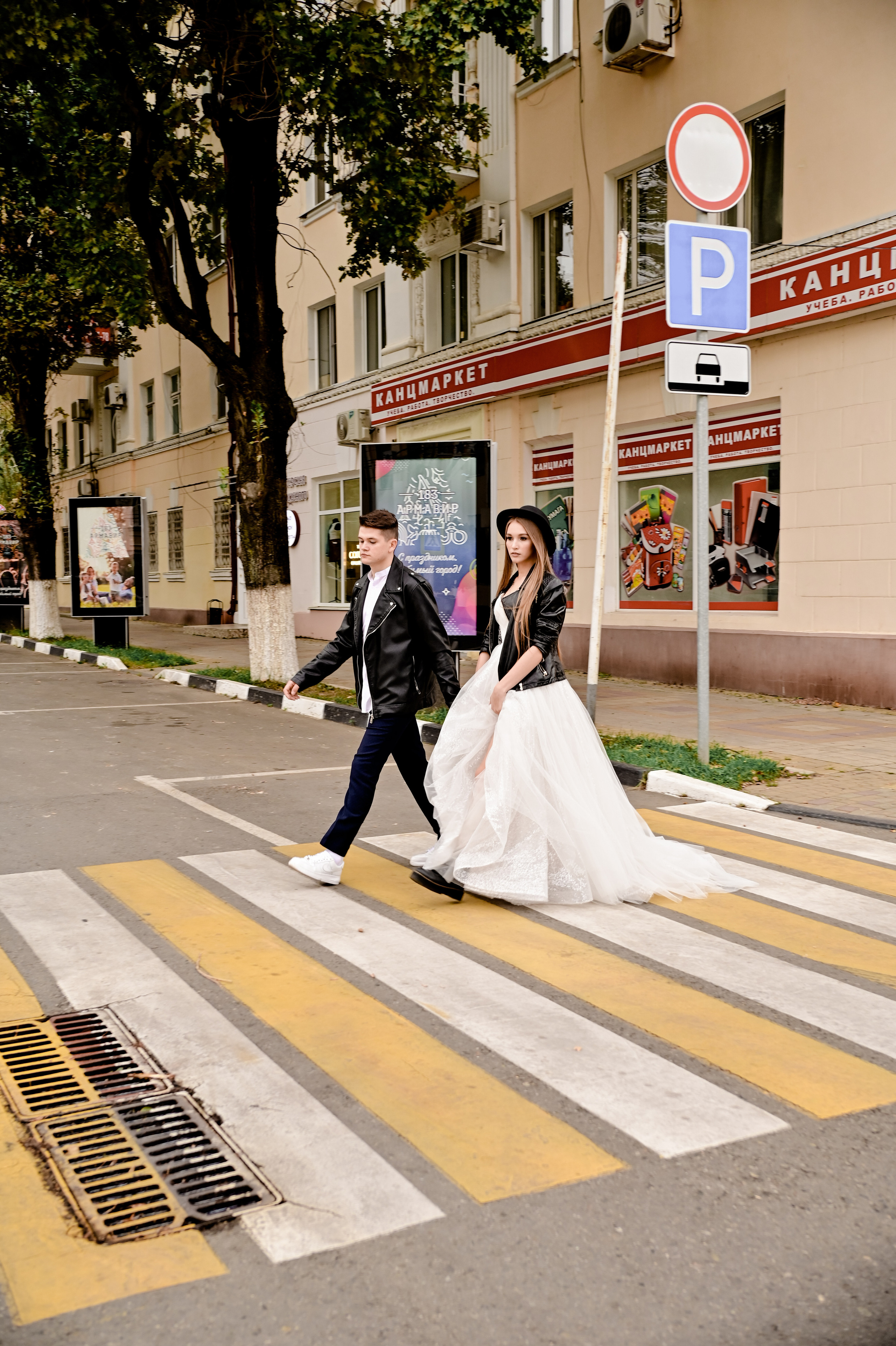 «На стиле» свадебная прогулка Оли и Леши. Свадебный фотограф и видеограф в городе Армавир Katerina Arts