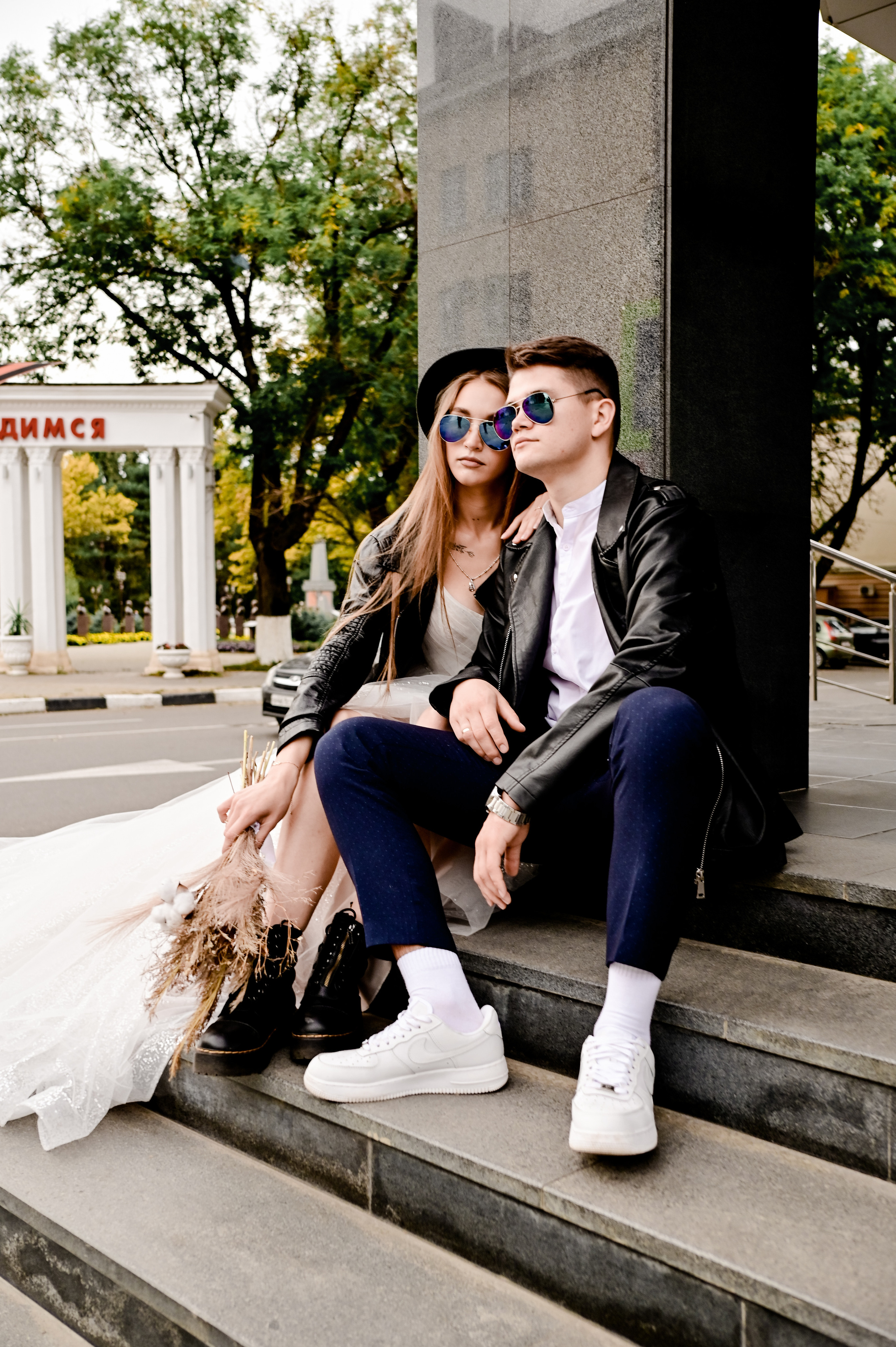 «На стиле» свадебная прогулка Оли и Леши. Свадебный фотограф и видеограф в городе Армавир Katerina Arts