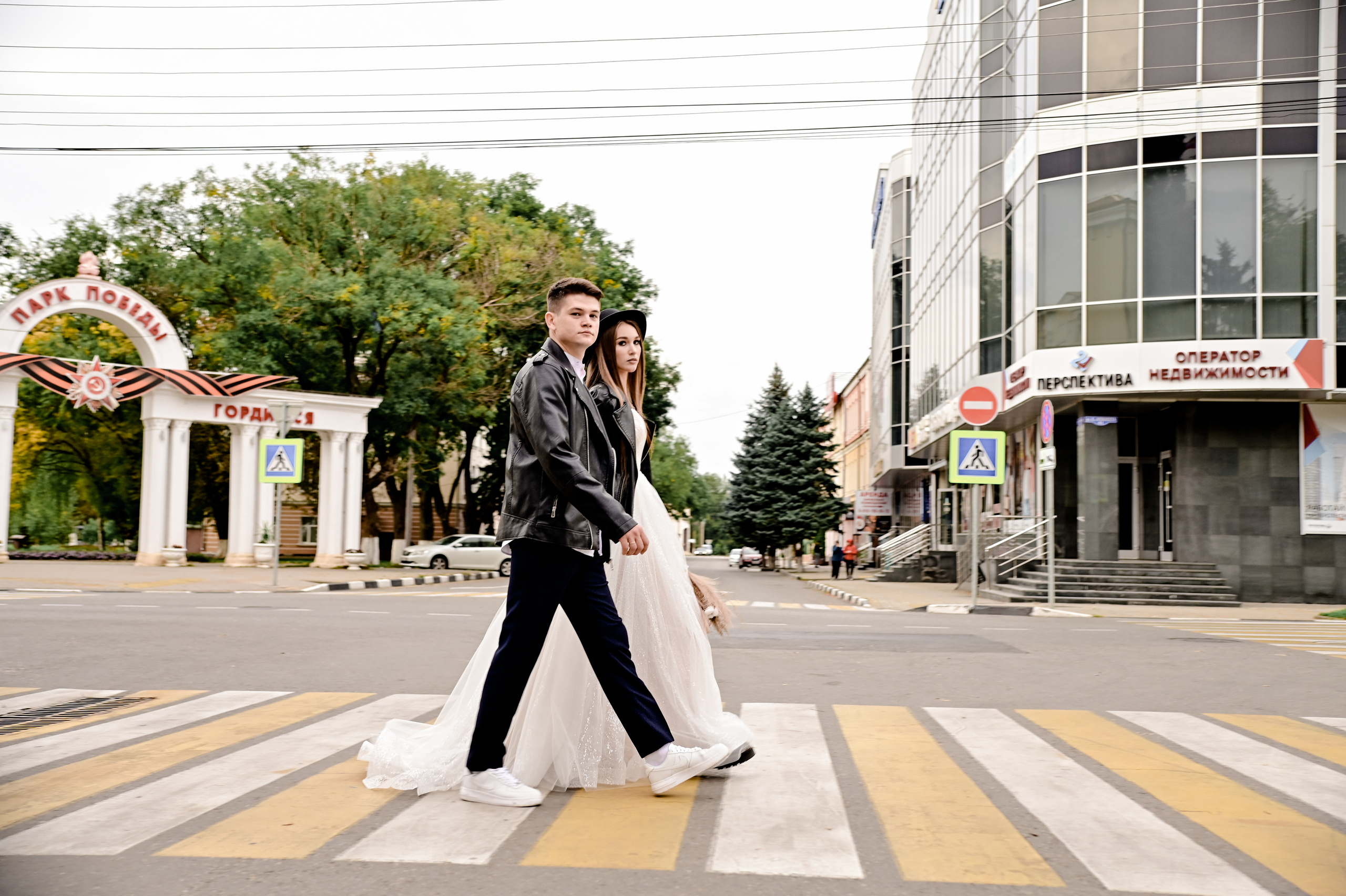 «На стиле» свадебная прогулка Оли и Леши. Свадебный фотограф и видеограф в городе Армавир Katerina Arts