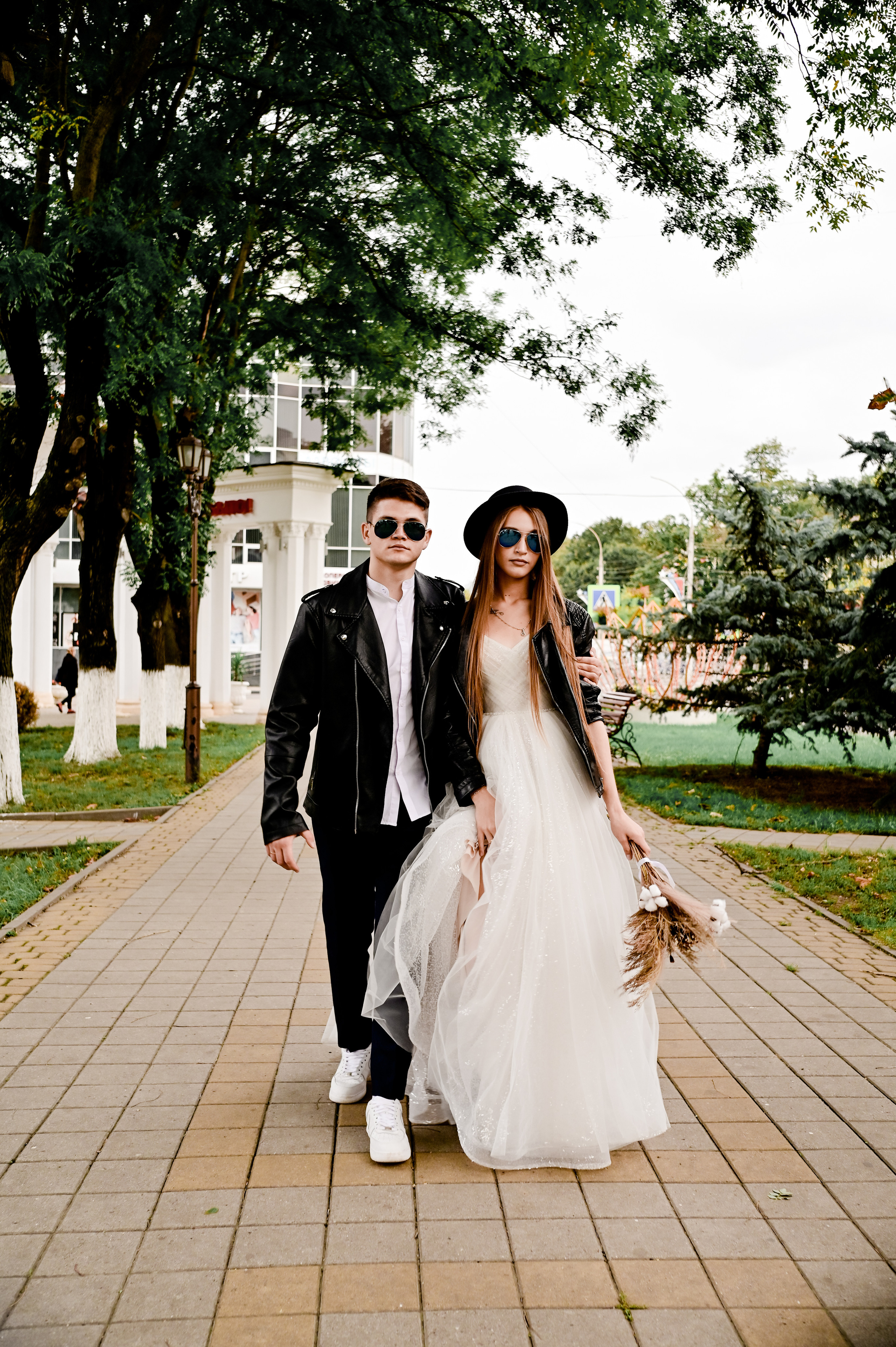 «На стиле» свадебная прогулка Оли и Леши. Свадебный фотограф и видеограф в городе Армавир Katerina Arts