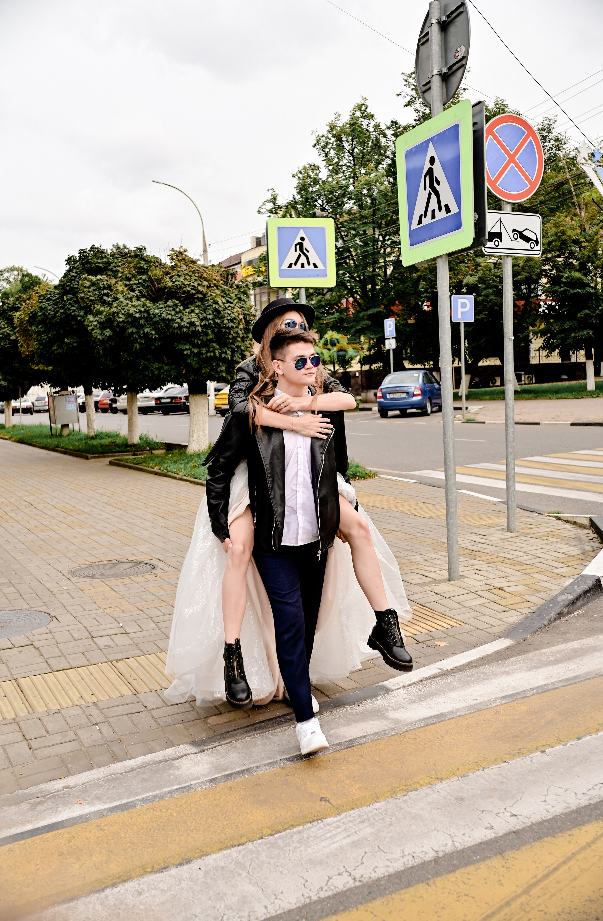 «На стиле» свадебная прогулка Оли и Леши. Свадебный фотограф и видеограф в городе Армавир Katerina Arts