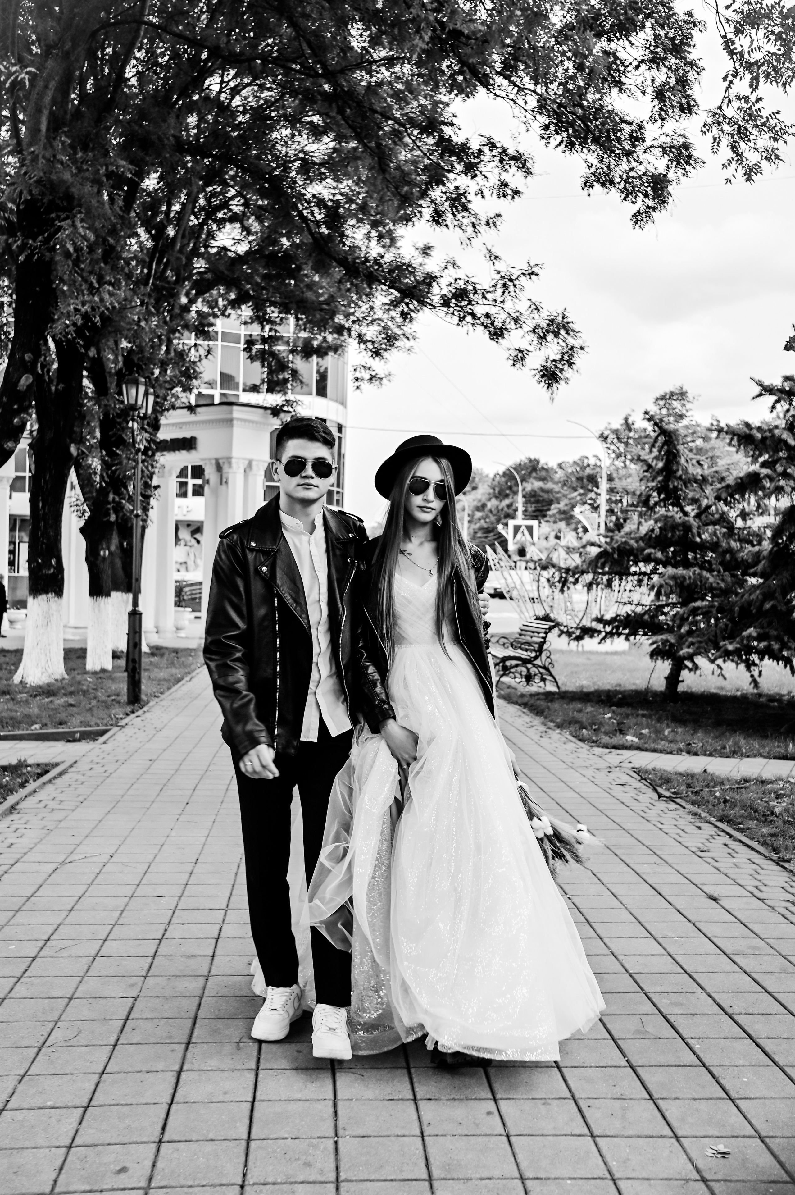 «На стиле» свадебная прогулка Оли и Леши. Свадебный фотограф и видеограф в городе Армавир Katerina Arts