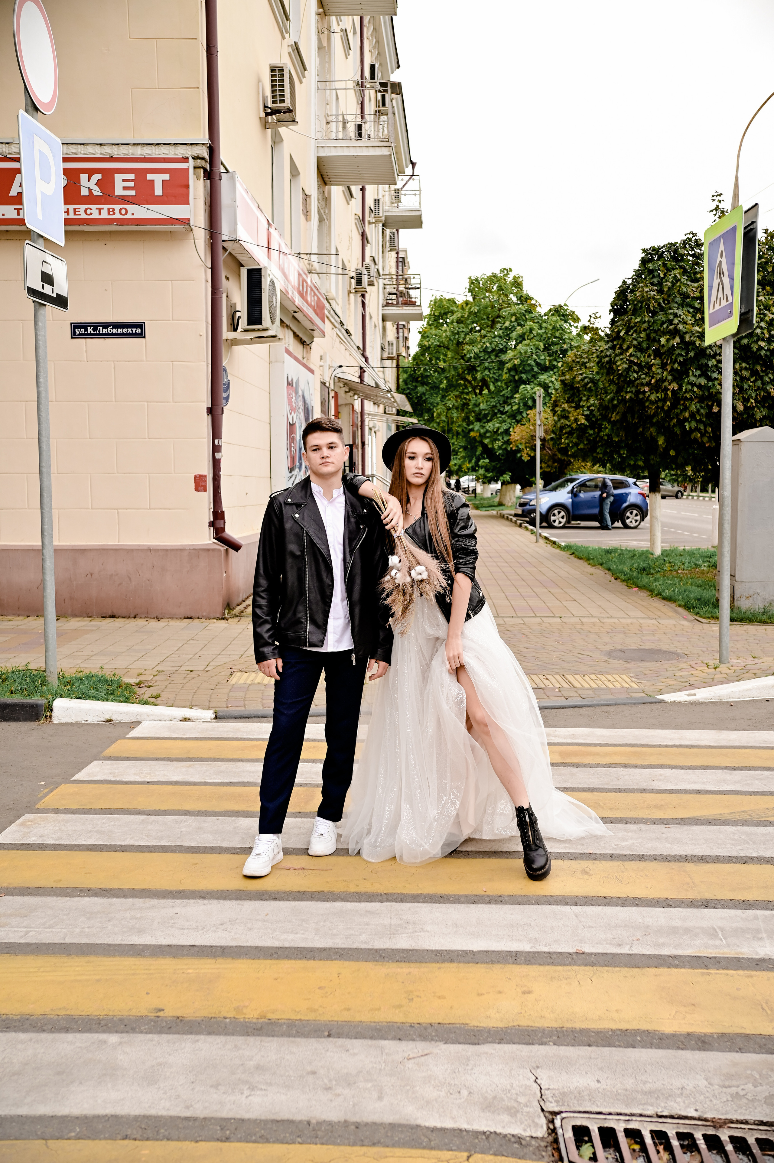 «На стиле» свадебная прогулка Оли и Леши. Свадебный фотограф и видеограф в городе Армавир Katerina Arts