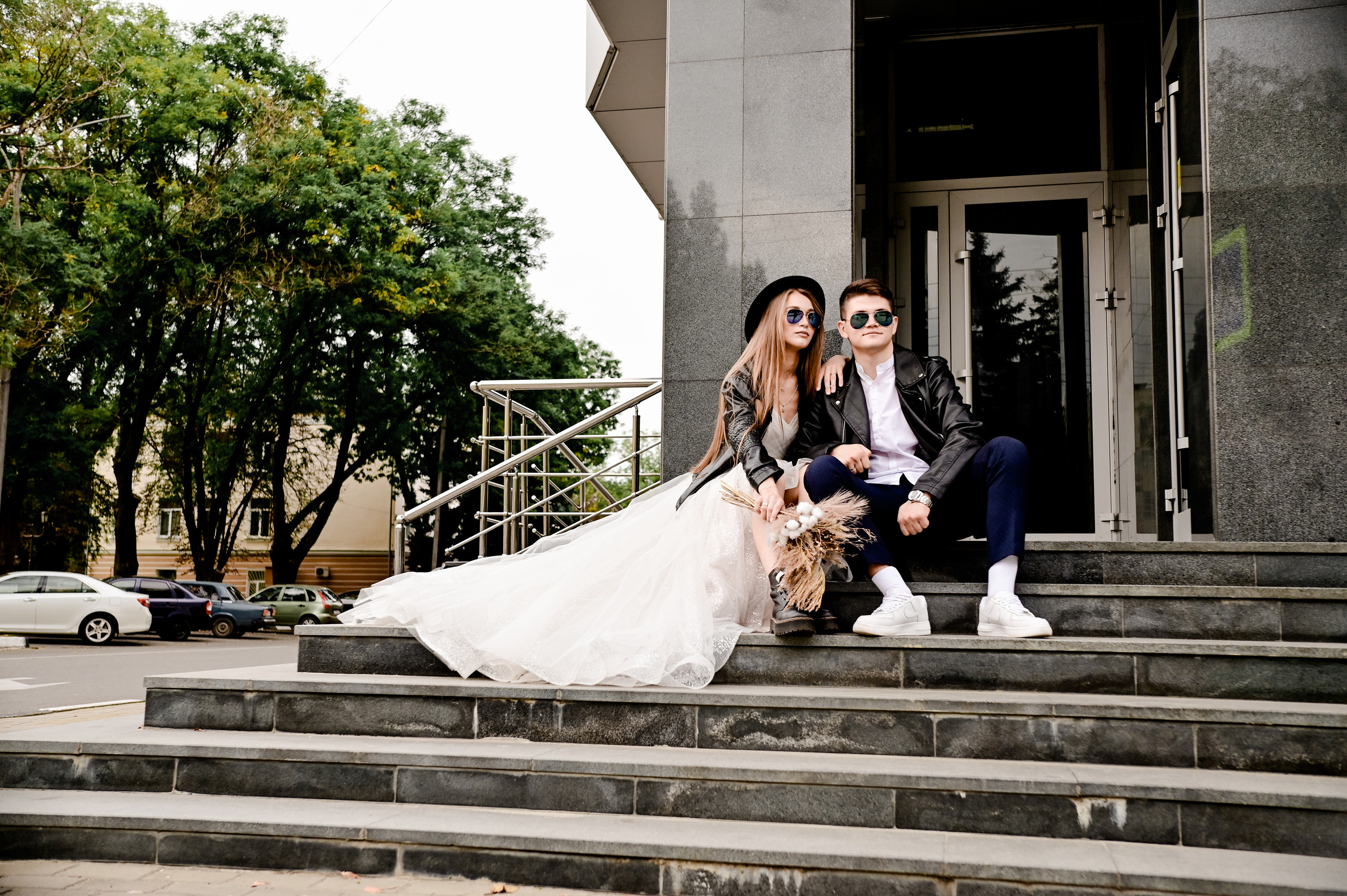 «На стиле» свадебная прогулка Оли и Леши. Свадебный фотограф и видеограф в городе Армавир Katerina Arts