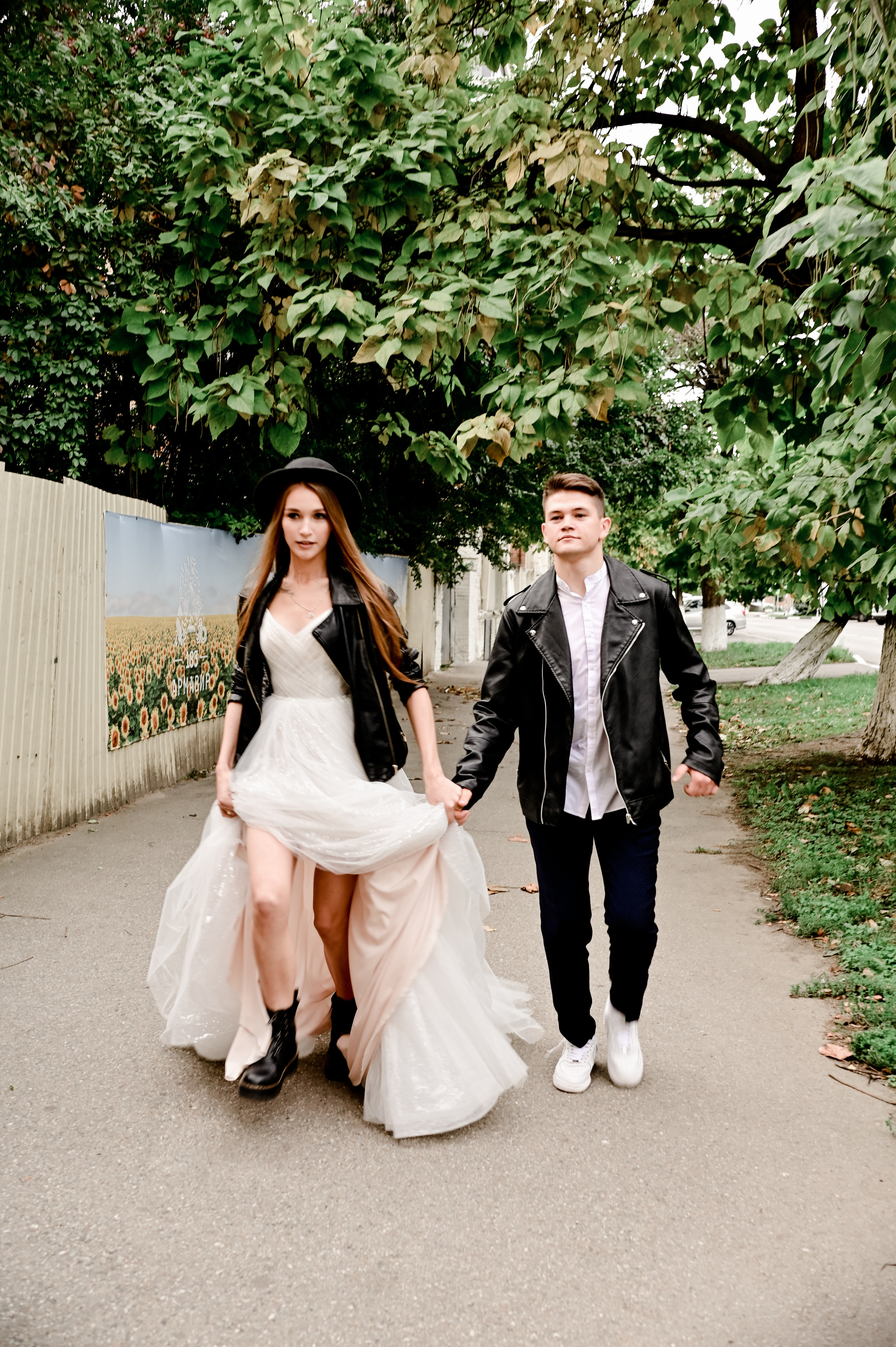«На стиле» свадебная прогулка Оли и Леши. Свадебный фотограф и видеограф в городе Армавир Katerina Arts