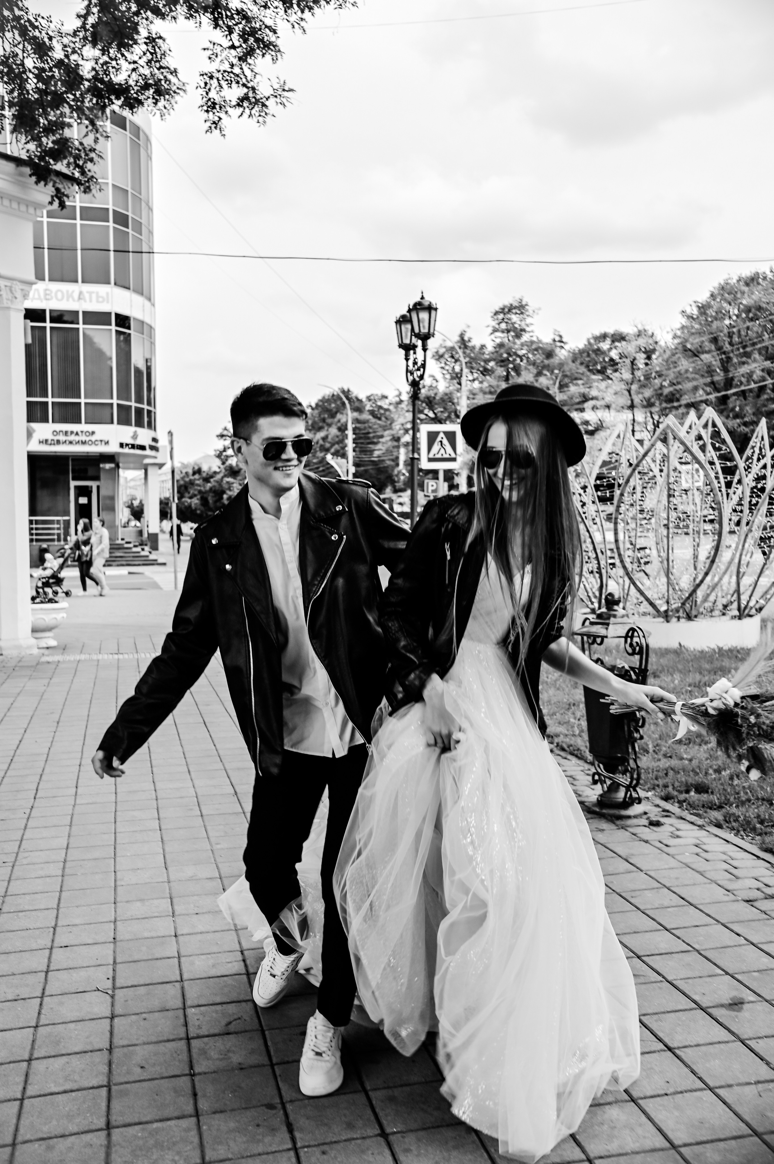 «На стиле» свадебная прогулка Оли и Леши. Свадебный фотограф и видеограф в городе Армавир Katerina Arts