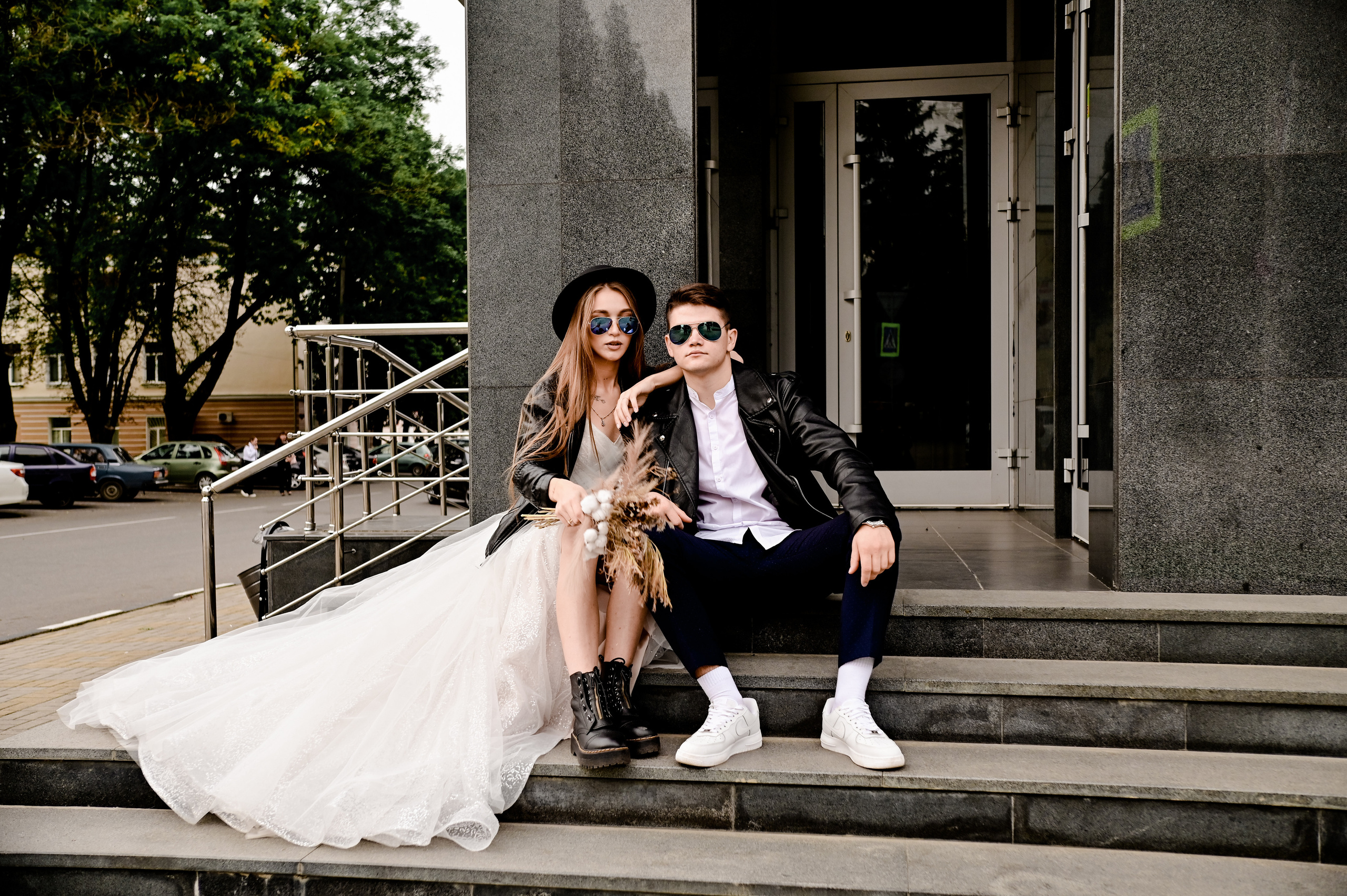 «На стиле» свадебная прогулка Оли и Леши. Свадебный фотограф и видеограф в городе Армавир Katerina Arts