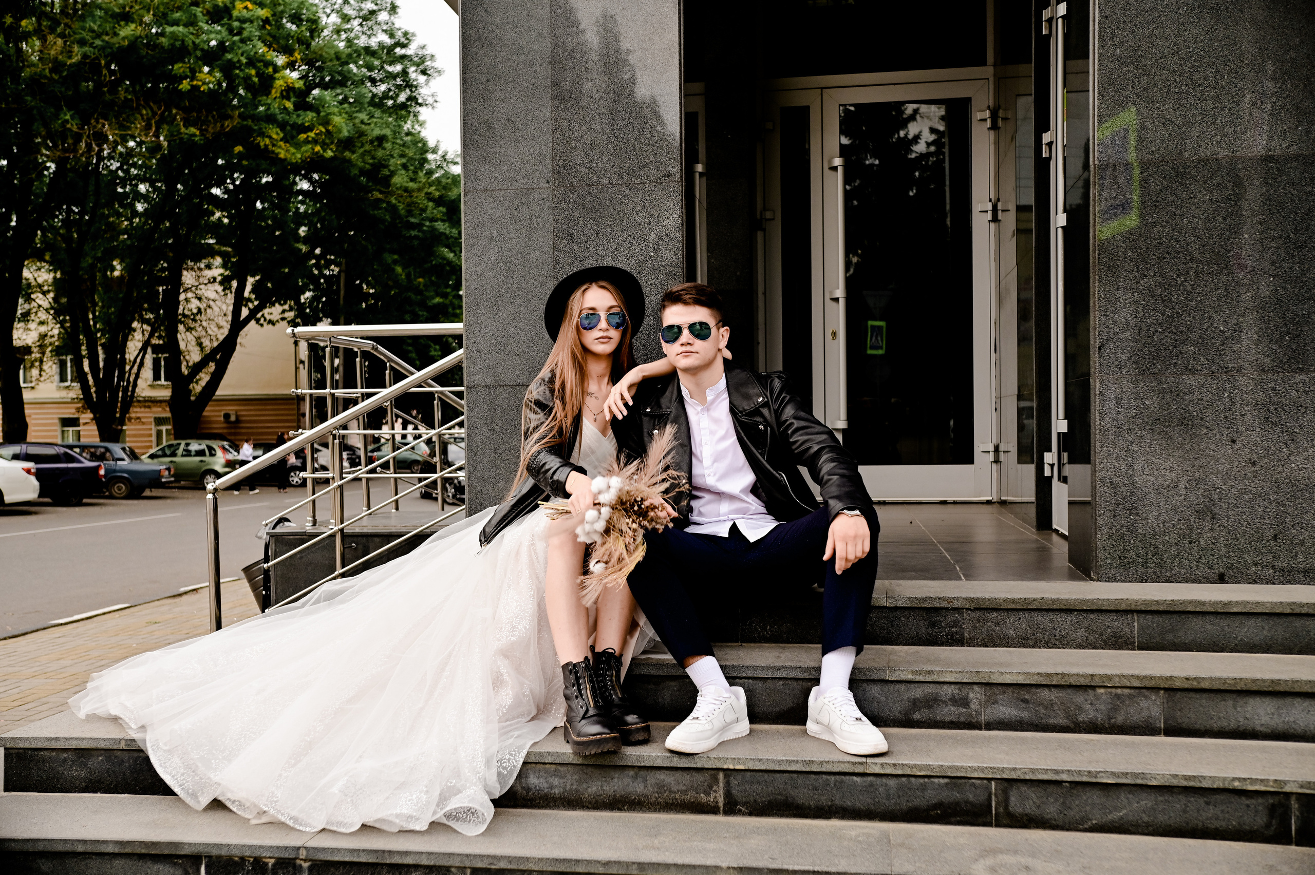 «На стиле» свадебная прогулка Оли и Леши. Свадебный фотограф и видеограф в городе Армавир Katerina Arts