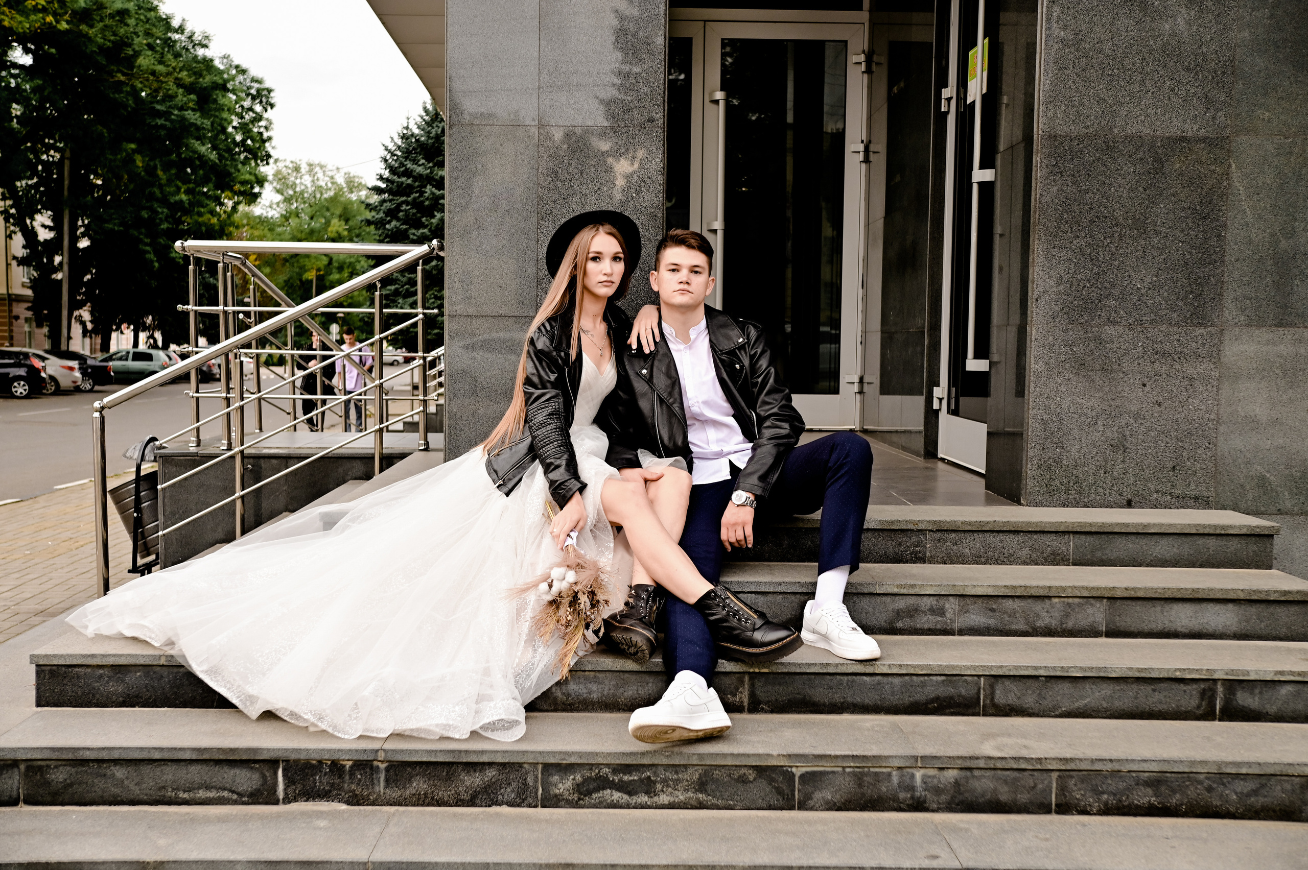 «На стиле» свадебная прогулка Оли и Леши. Свадебный фотограф и видеограф в городе Армавир Katerina Arts