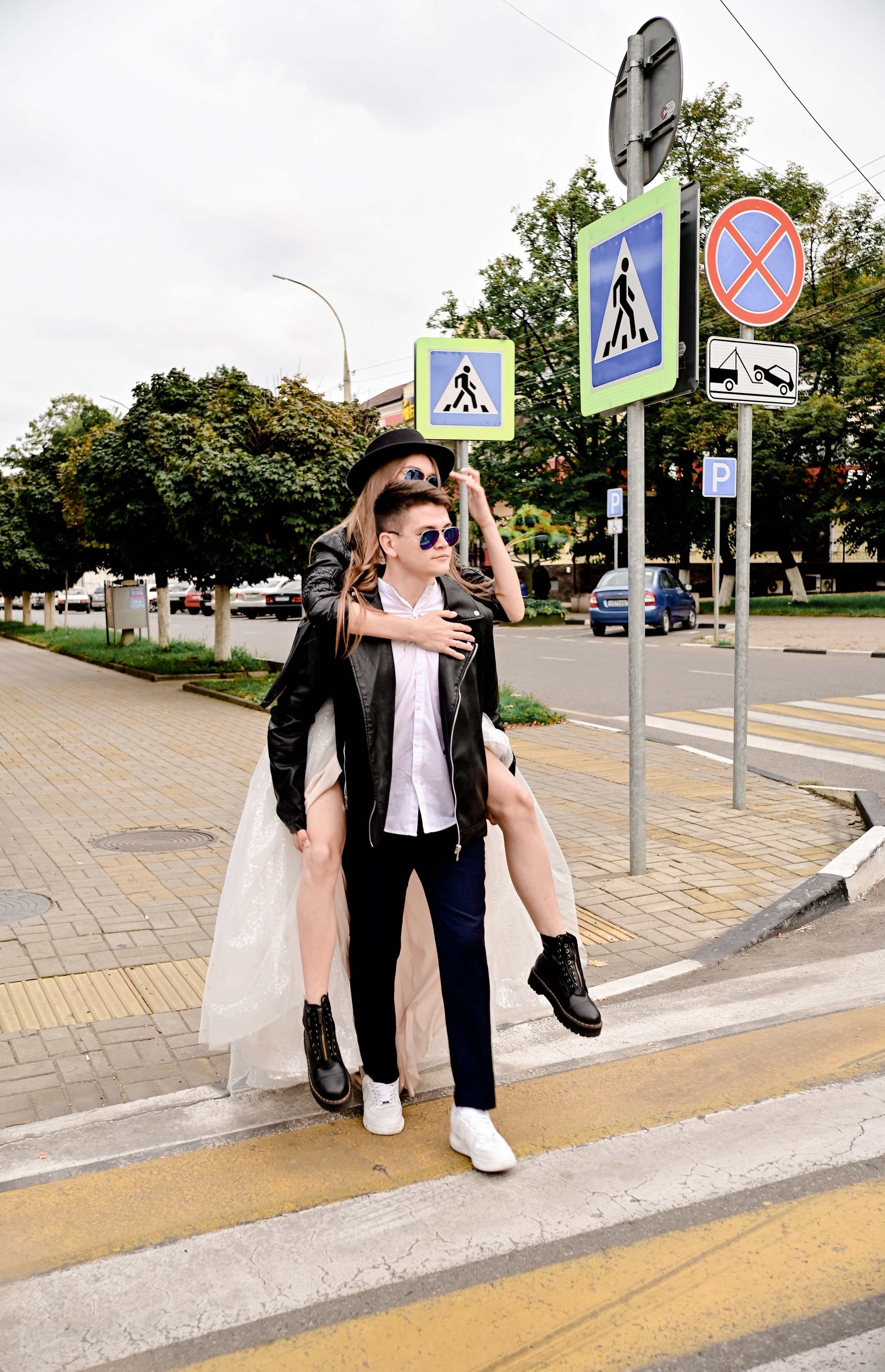 «На стиле» свадебная прогулка Оли и Леши. Свадебный фотограф и видеограф в городе Армавир Katerina Arts