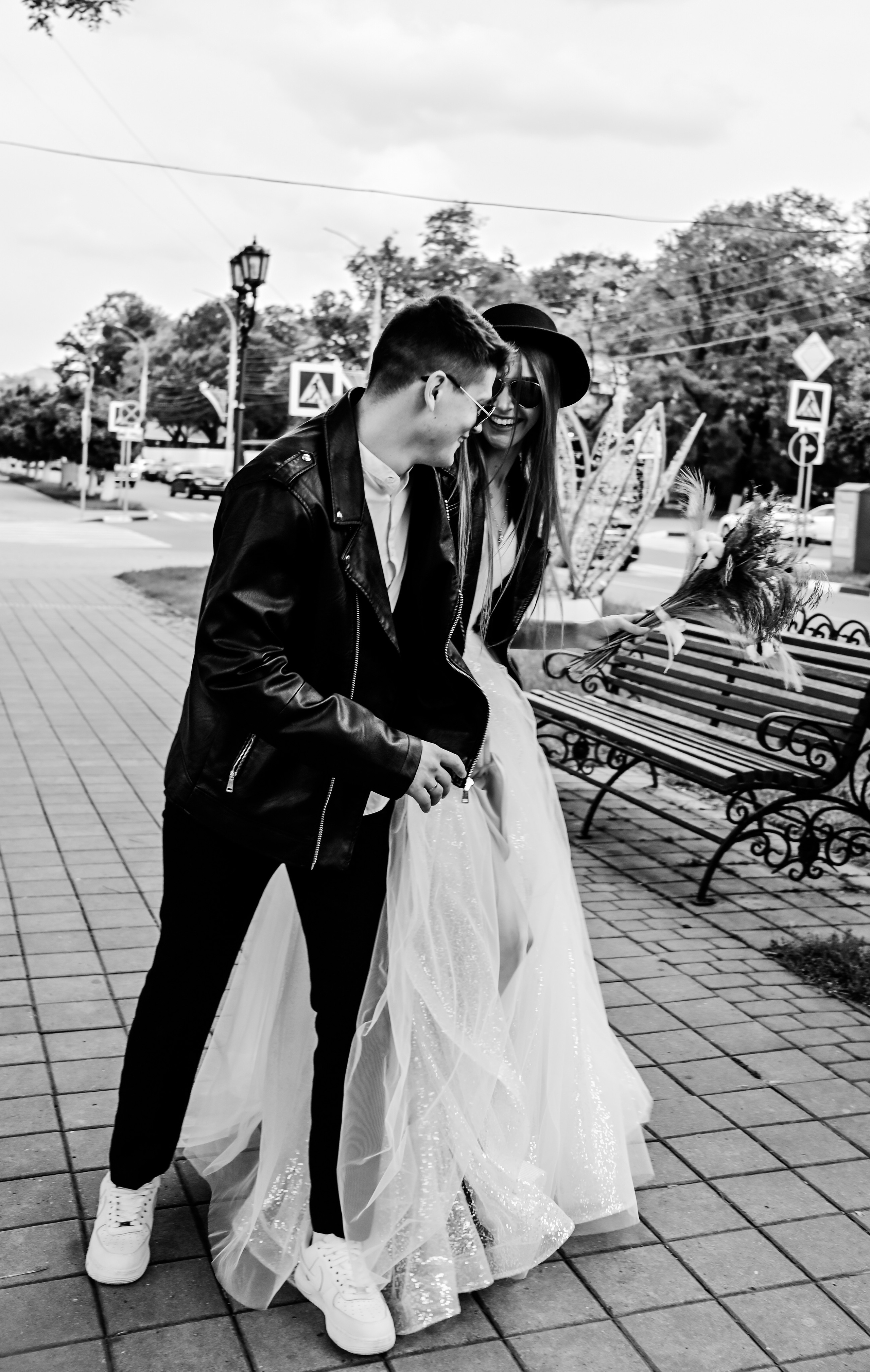 «На стиле» свадебная прогулка Оли и Леши. Свадебный фотограф и видеограф в городе Армавир Katerina Arts