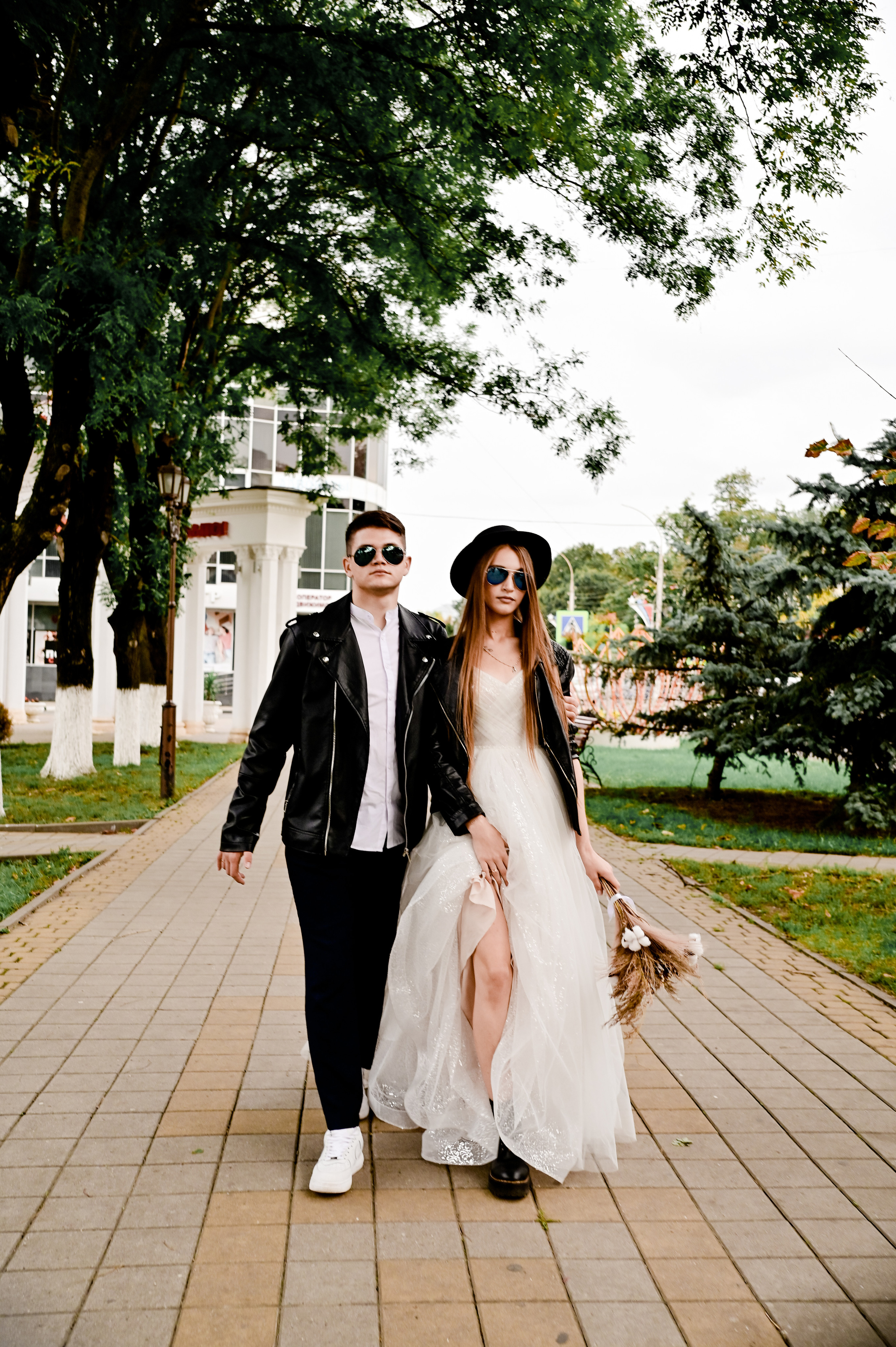 «На стиле» свадебная прогулка Оли и Леши. Свадебный фотограф и видеограф в городе Армавир Katerina Arts