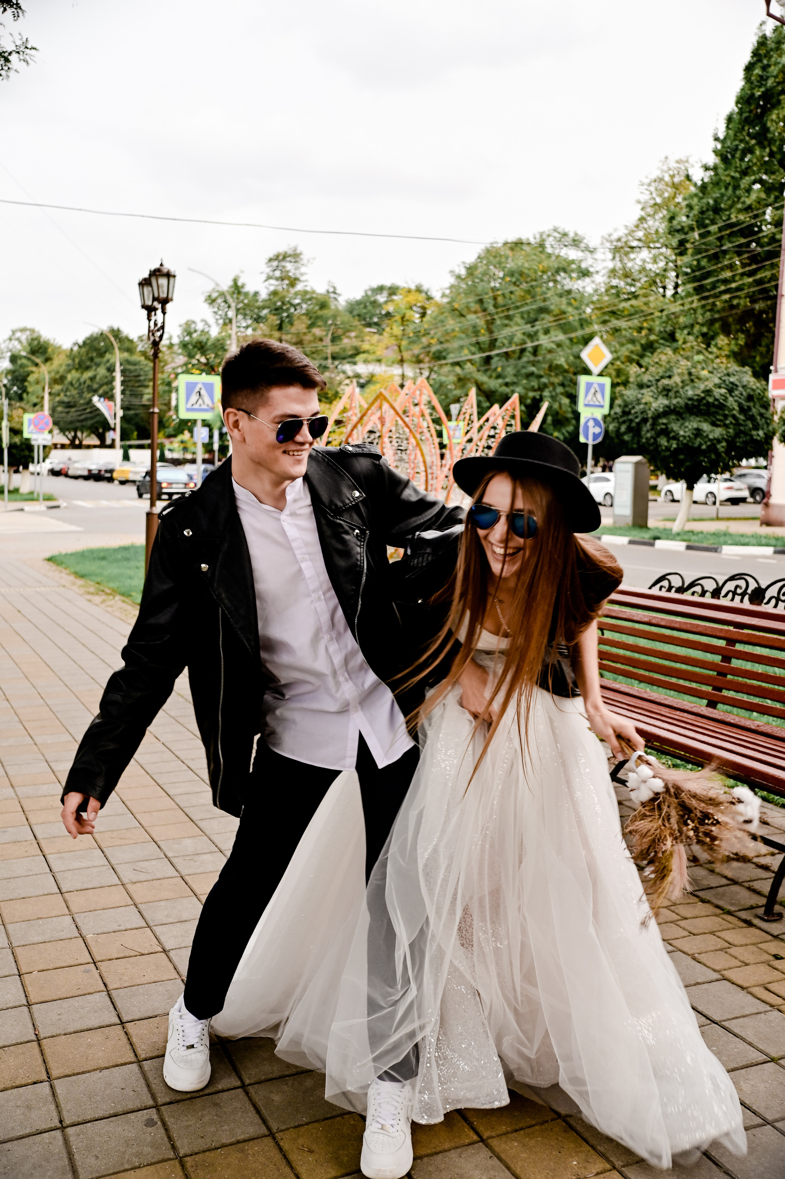 «На стиле» свадебная прогулка Оли и Леши. Свадебный фотограф и видеограф в городе Армавир Katerina Arts