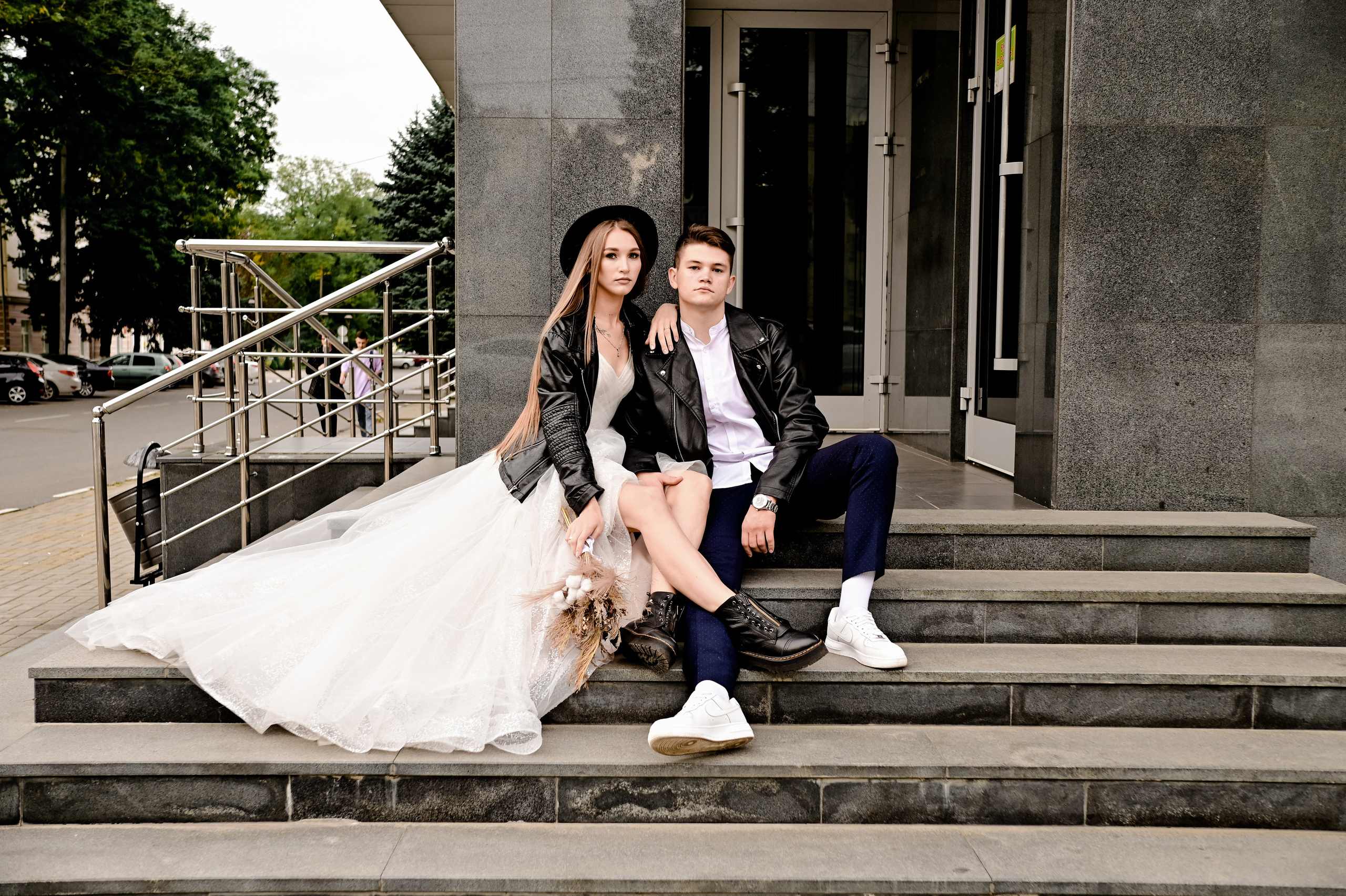 «На стиле» свадебная прогулка Оли и Леши. Свадебный фотограф и видеограф в городе Армавир Katerina Arts