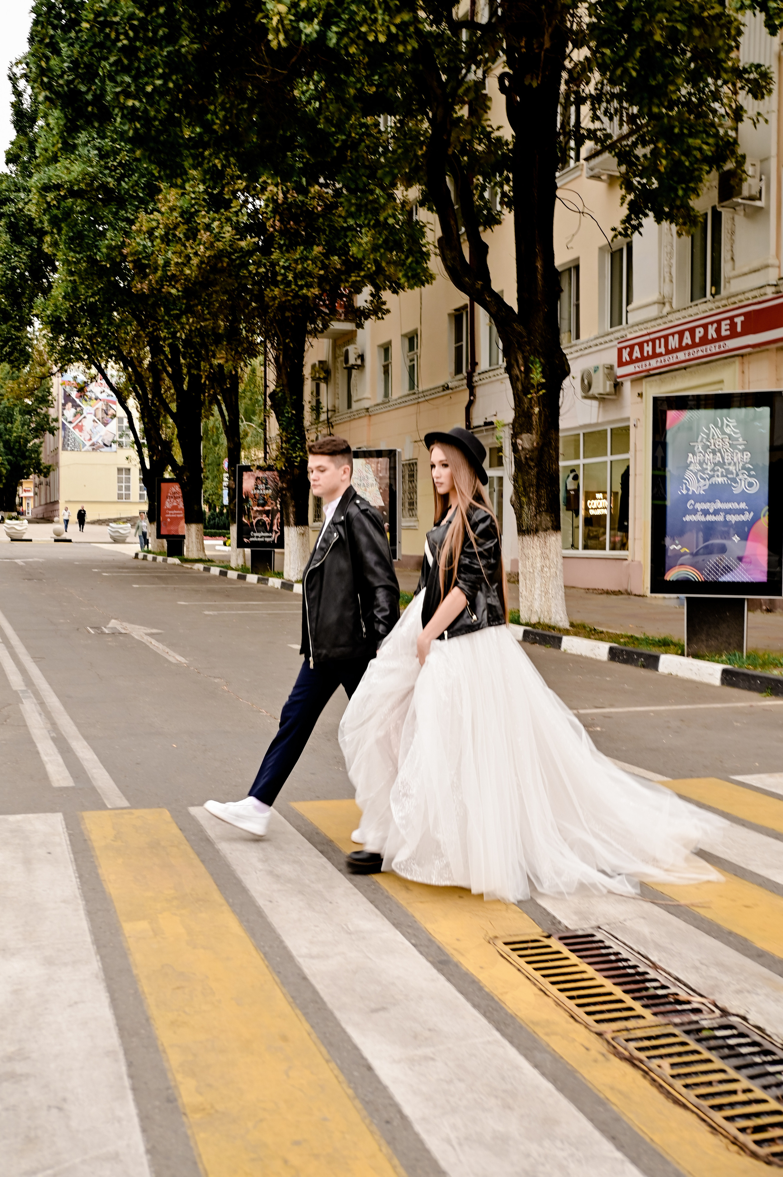 «На стиле» свадебная прогулка Оли и Леши. Свадебный фотограф и видеограф в городе Армавир Katerina Arts