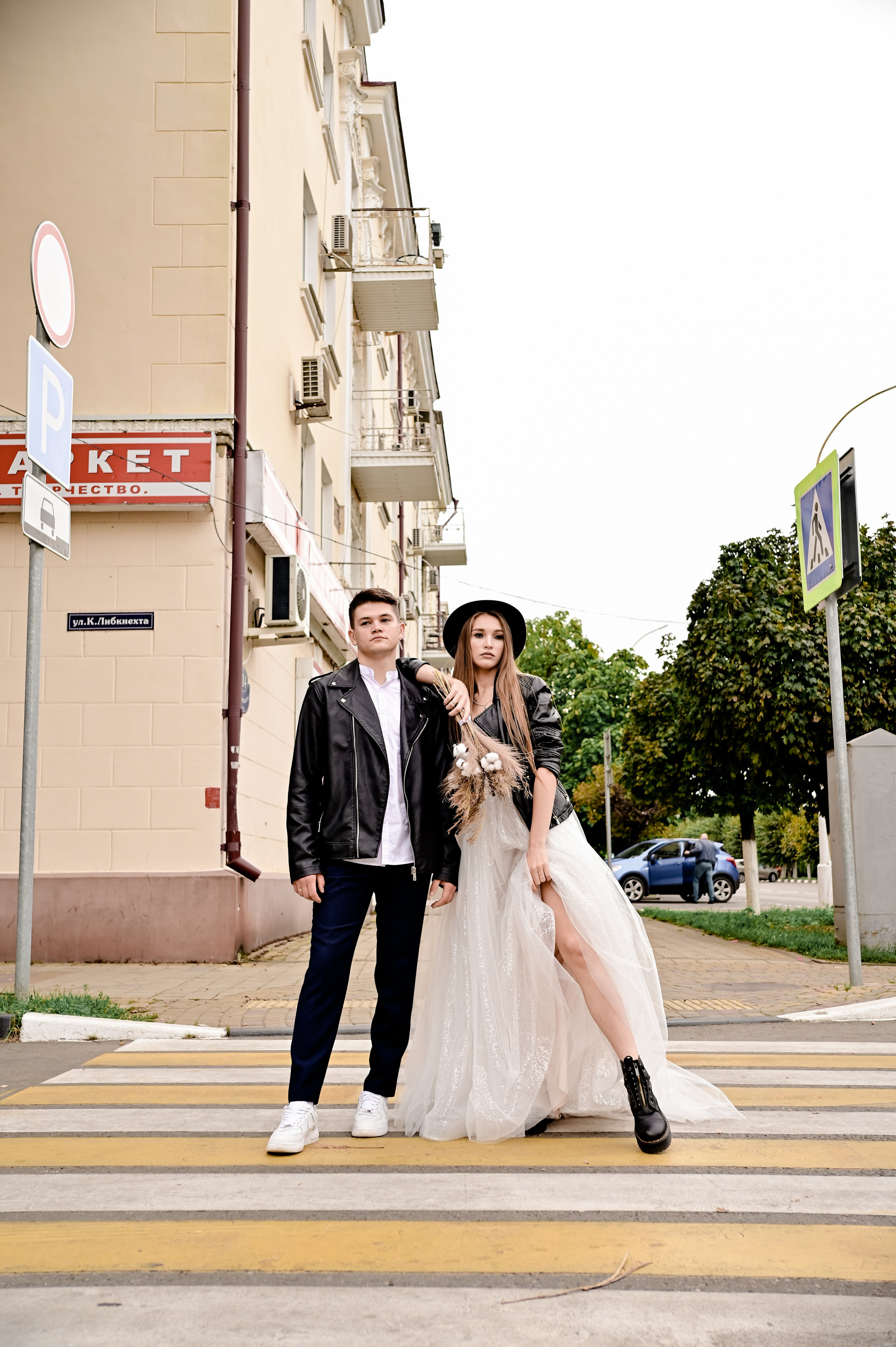 «На стиле» свадебная прогулка Оли и Леши. Свадебный фотограф и видеограф в городе Армавир Katerina Arts