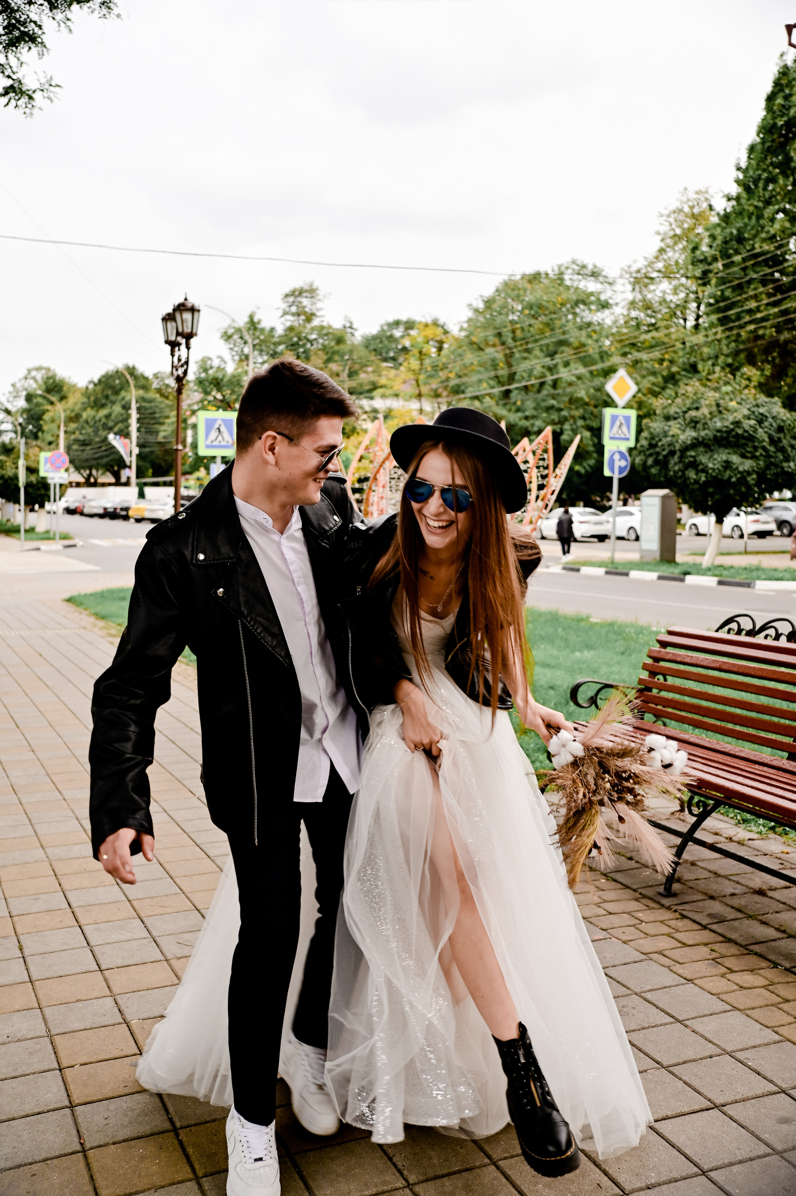 «На стиле» свадебная прогулка Оли и Леши. Свадебный фотограф и видеограф в городе Армавир Katerina Arts