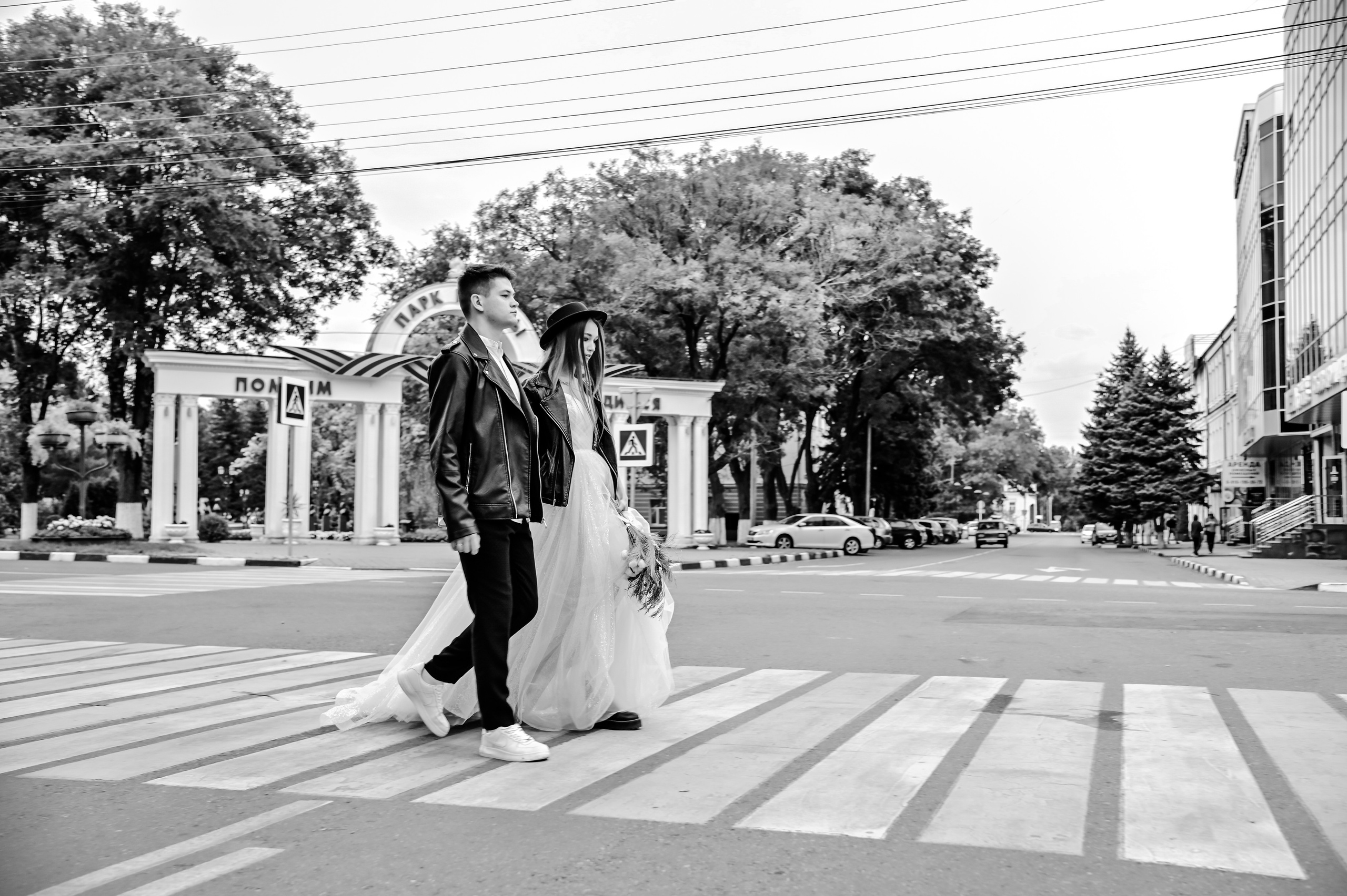 «На стиле» свадебная прогулка Оли и Леши. Свадебный фотограф и видеограф в городе Армавир Katerina Arts