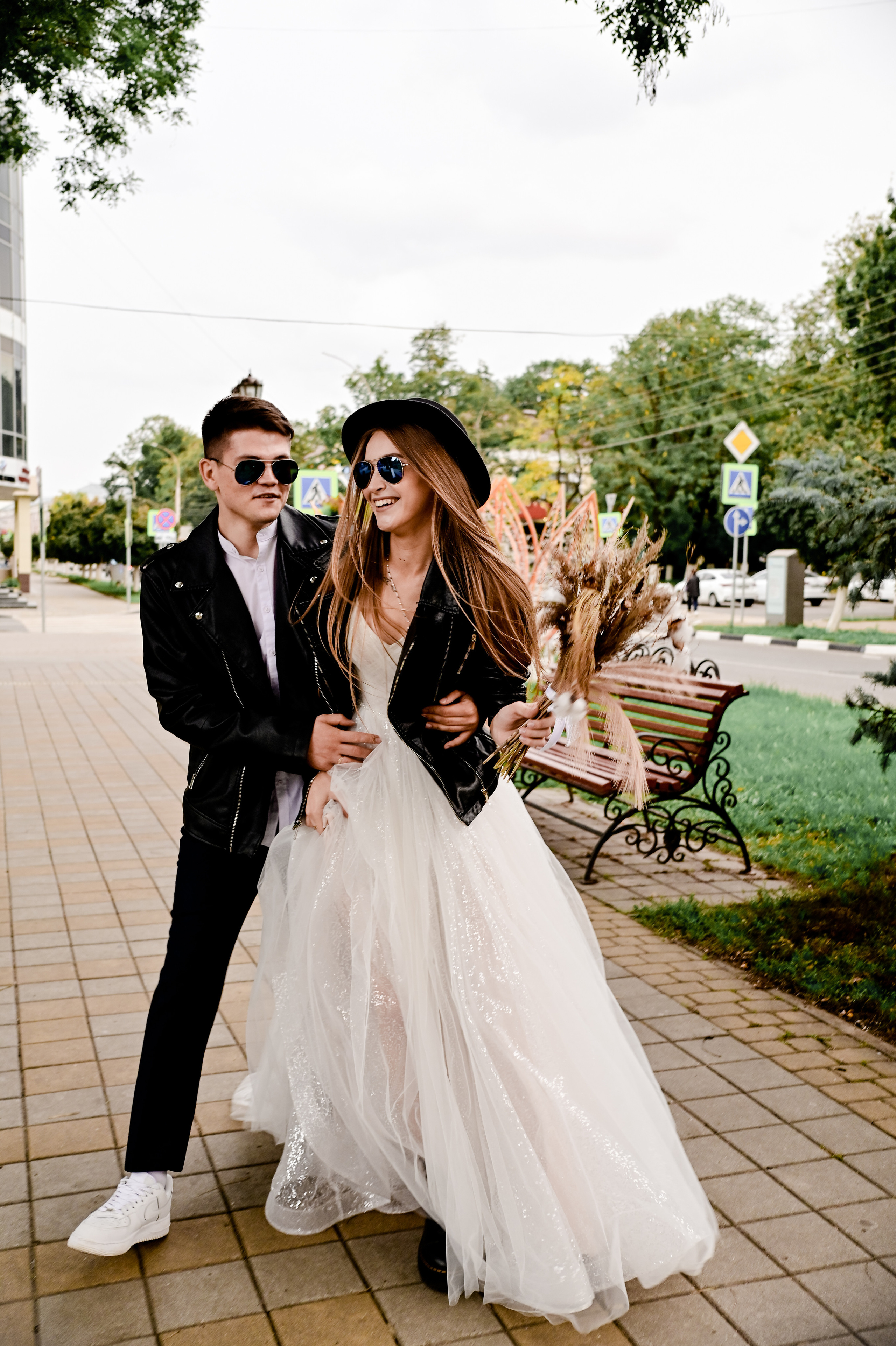 «На стиле» свадебная прогулка Оли и Леши. Свадебный фотограф и видеограф в городе Армавир Katerina Arts
