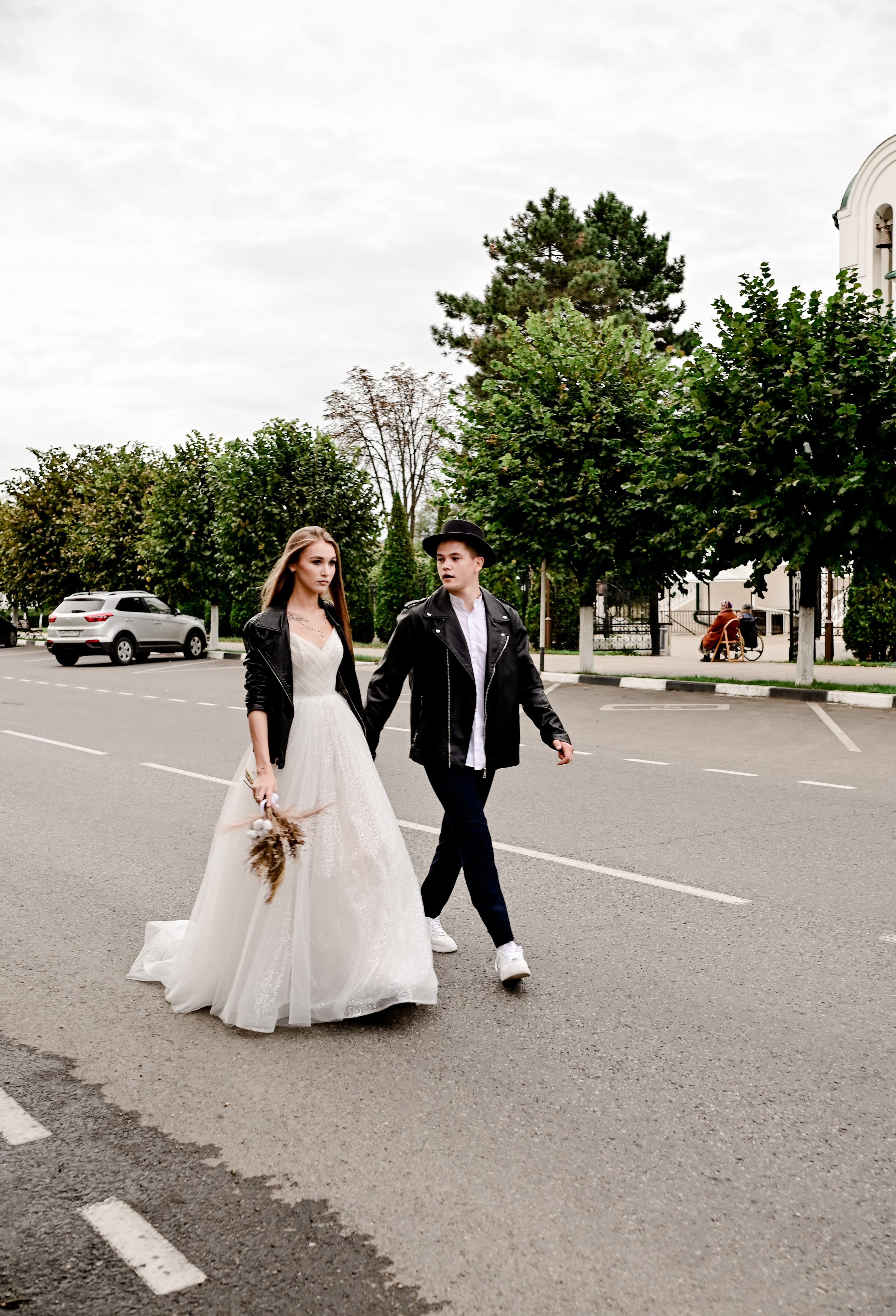 «На стиле» свадебная прогулка Оли и Леши. Свадебный фотограф и видеограф в городе Армавир Katerina Arts