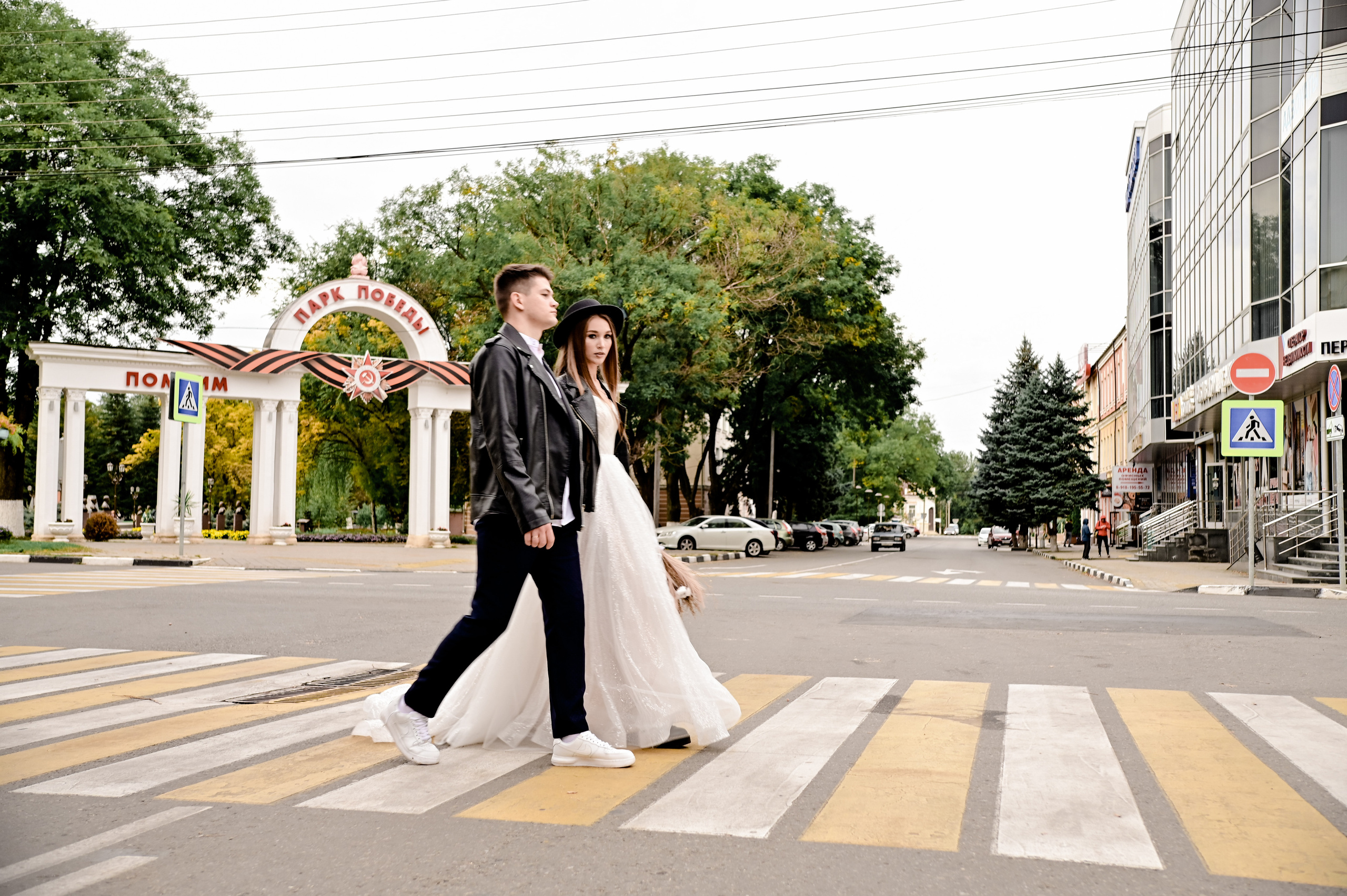 «На стиле» свадебная прогулка Оли и Леши. Свадебный фотограф и видеограф в городе Армавир Katerina Arts