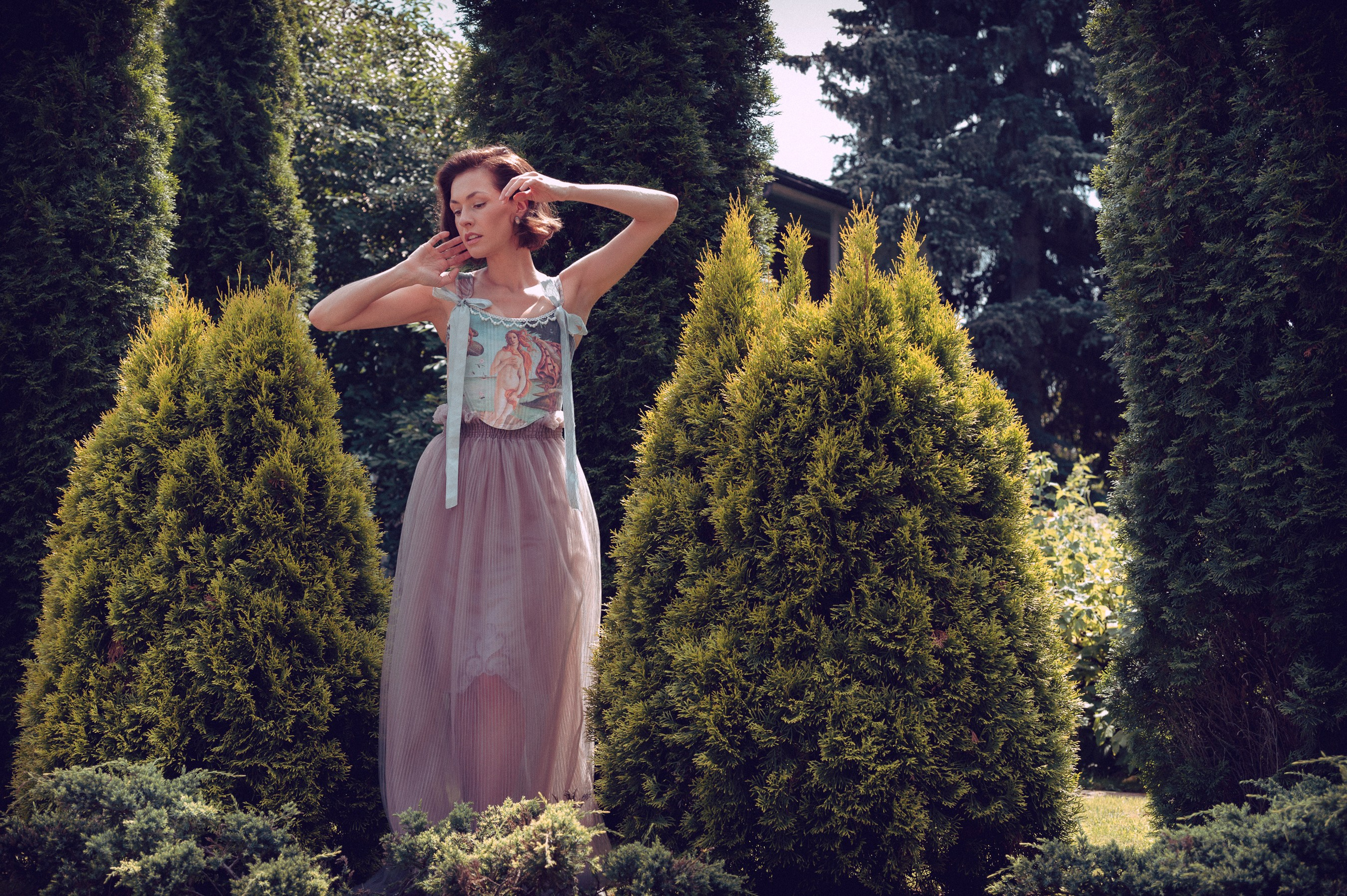 актриса Наталья Петренко платье ручной работы фотограф Руслан Каримов Одинцово