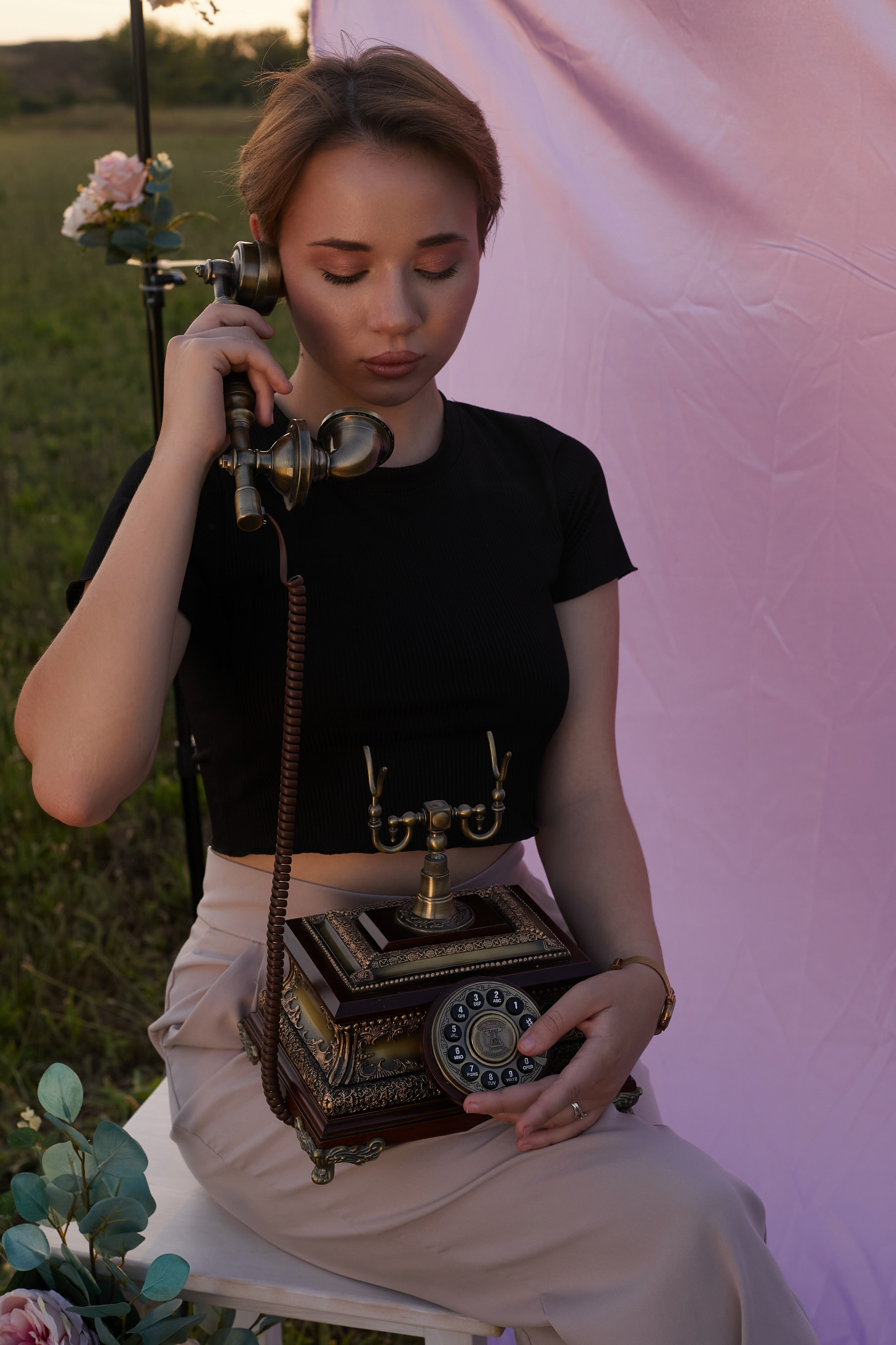 «Звонок на закате». Свадебный и креативный фотограф в ЮФО и МСК