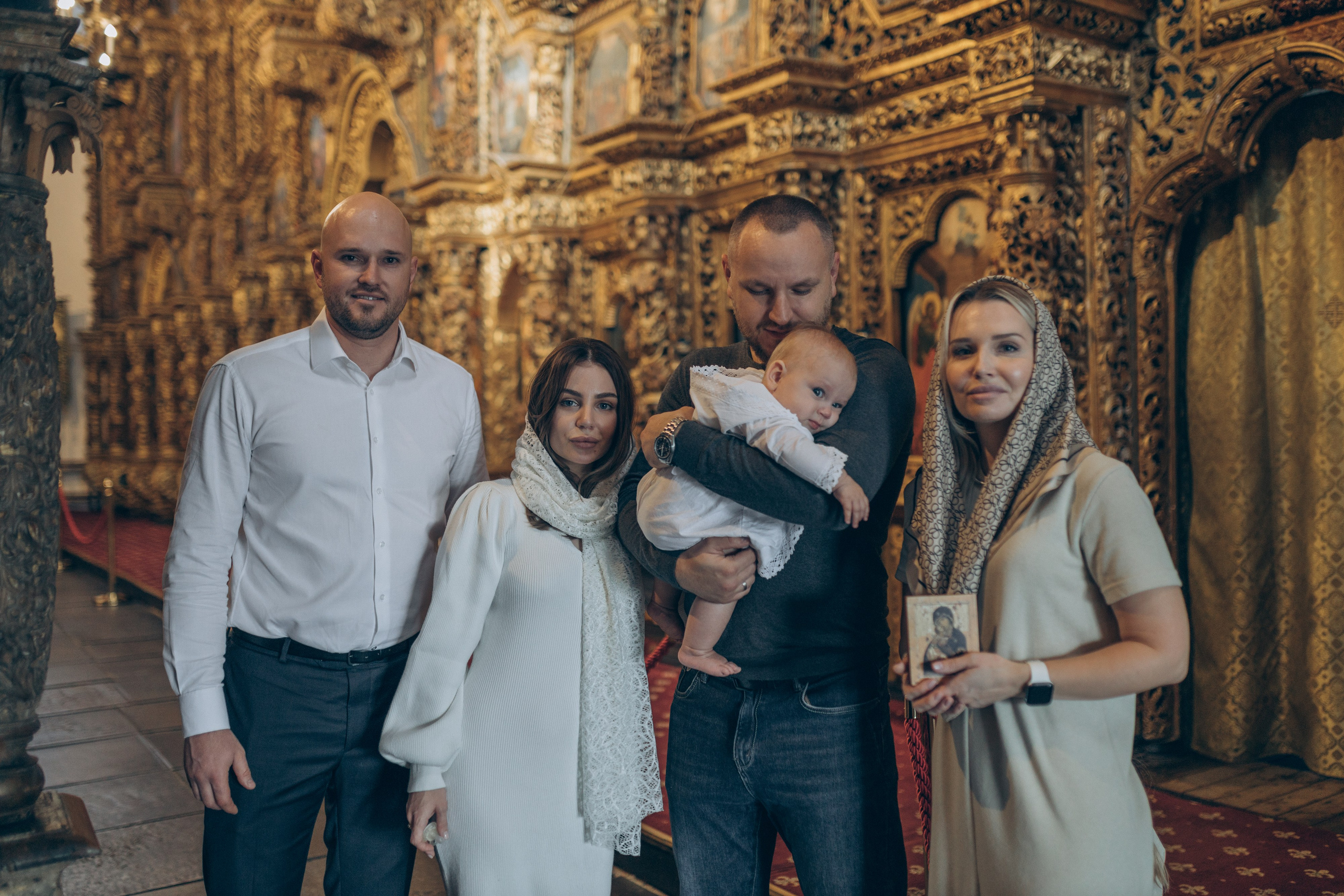 Крещение Марии. Семейный фотограф и фотограф на роды в Ростове-на-Дону Мухина Виктория